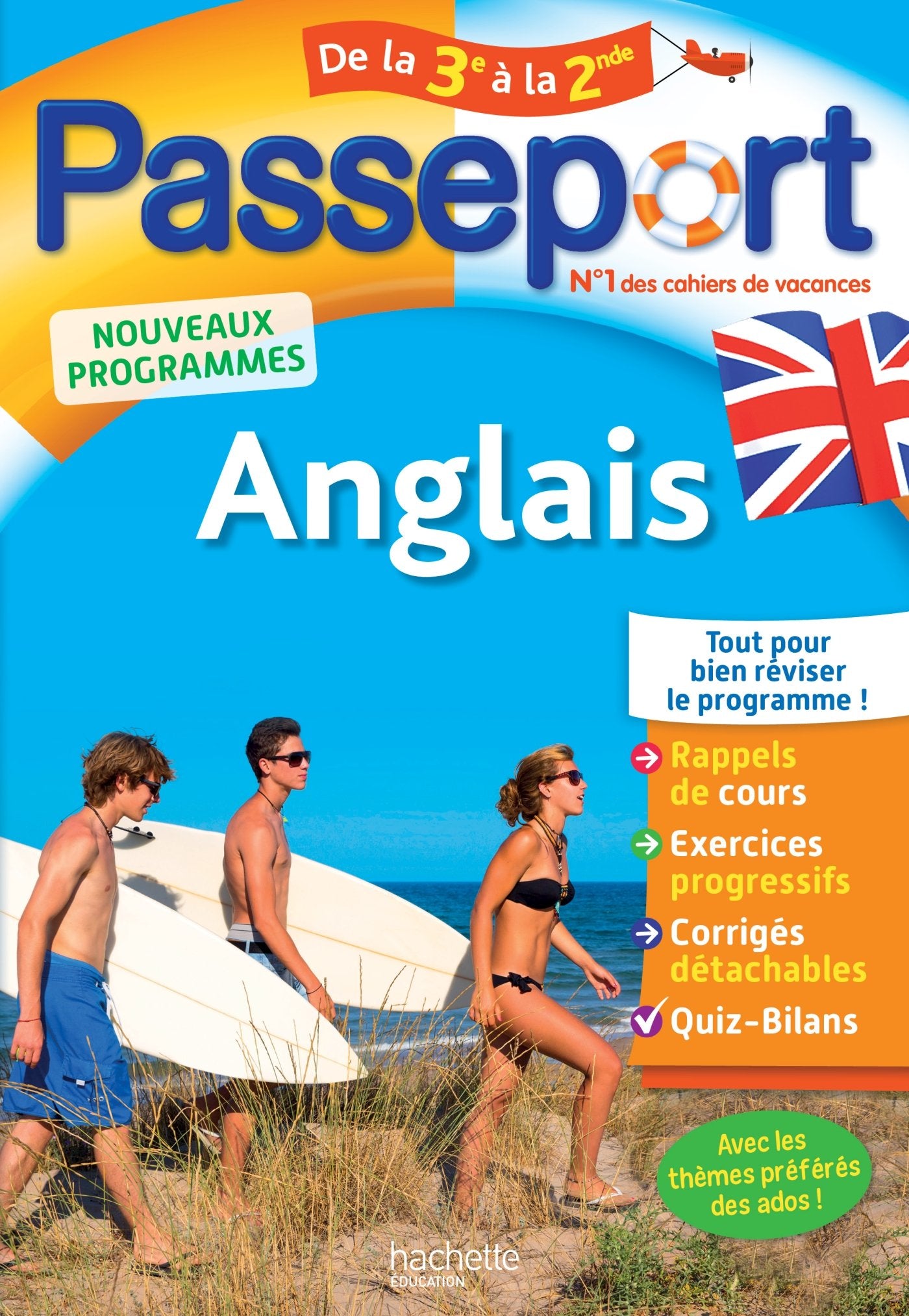 Passeport - Anglais de la 3e à la 2de - Cahier de vacances 2021 Non-fiction