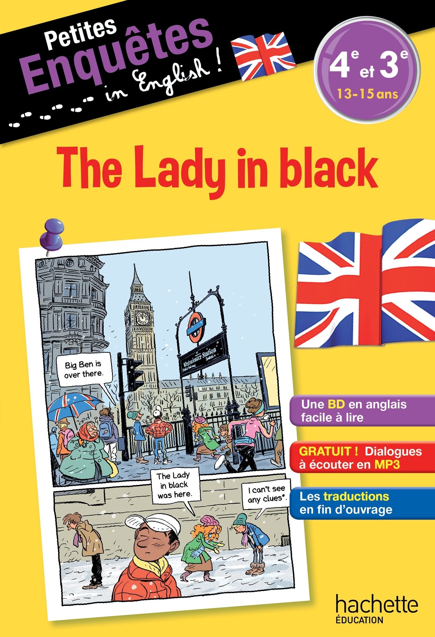 Petites enquêtes en Anglais 4e-3e The Lady in black Books