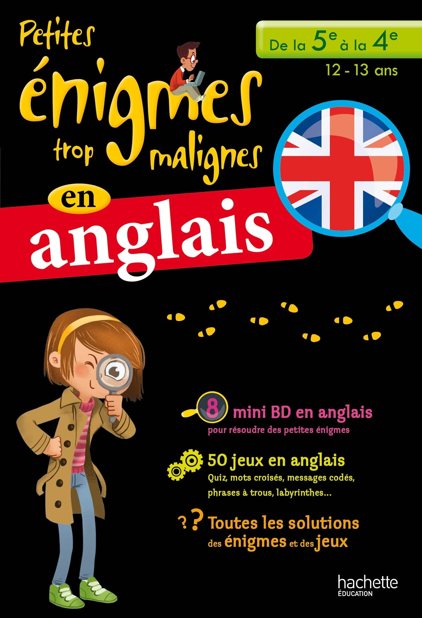 Petites énigmes trop malignes - EN ANGLAIS De la 5e à la 4e Non-fiction