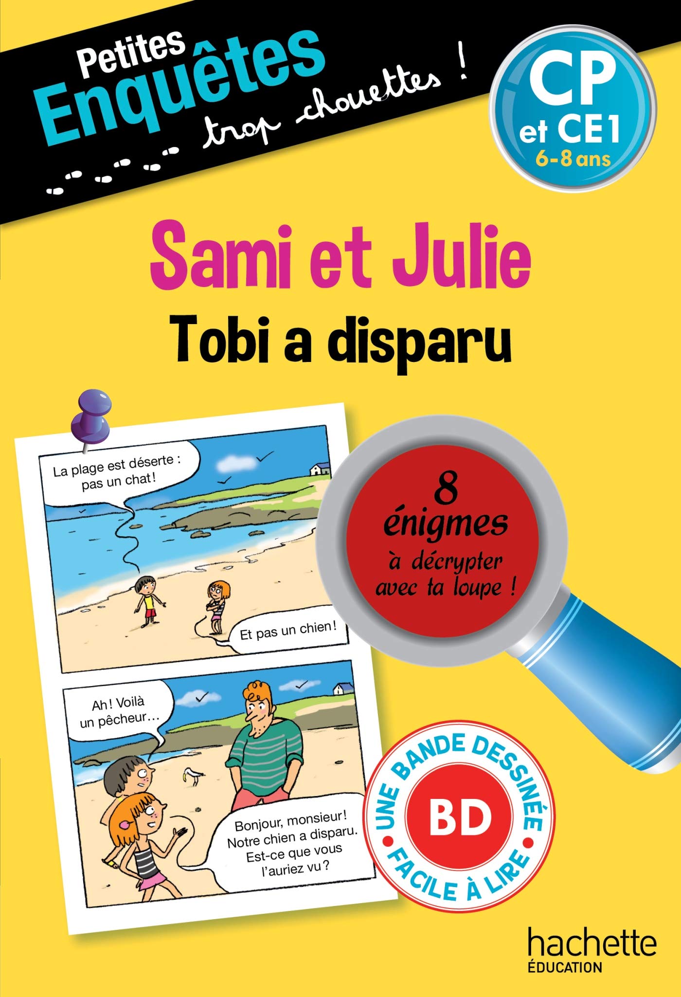 Petites enquêtes Sami et Julie CP Tobi a disparu Manga