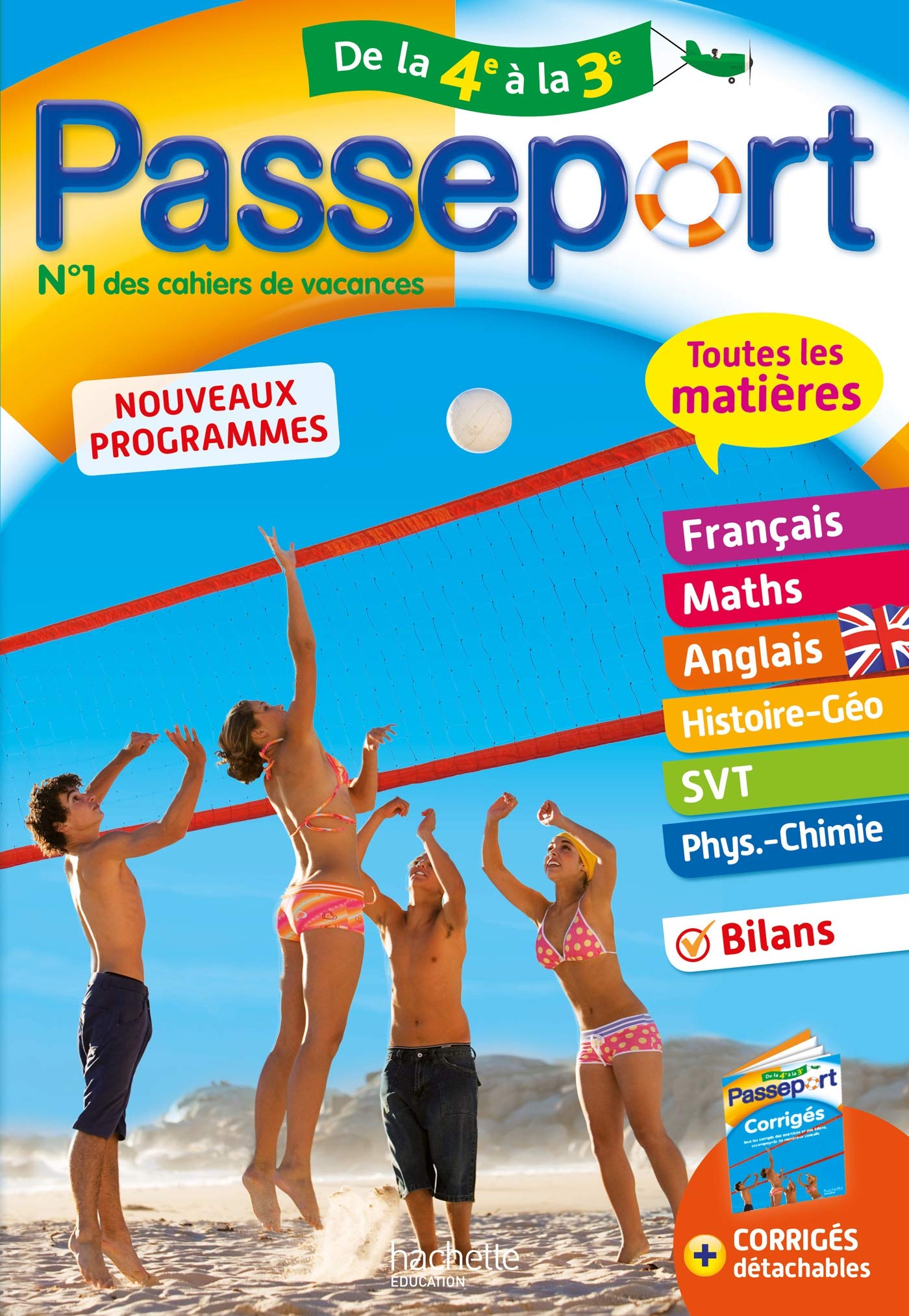 Passeport - Toutes les matières de la 4e à la 3e - Cahier de vacances 2021 Non-fiction