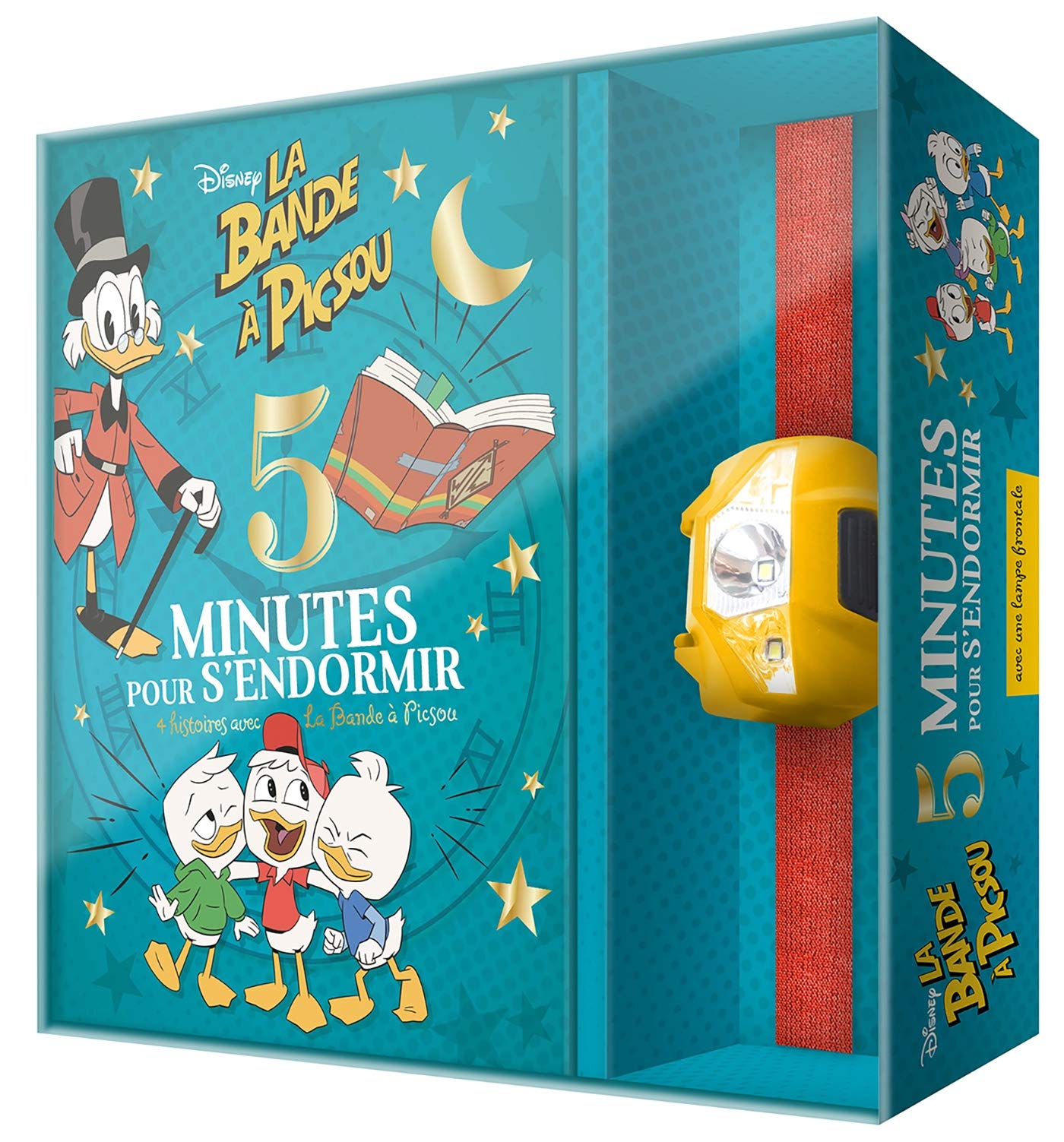 LA BANDE À PICSOU - Coffret 5 Minutes pour S'endormir - 4 Histoires avec la Bande à Picsou - Disney: Avec lampe frontale Children's books