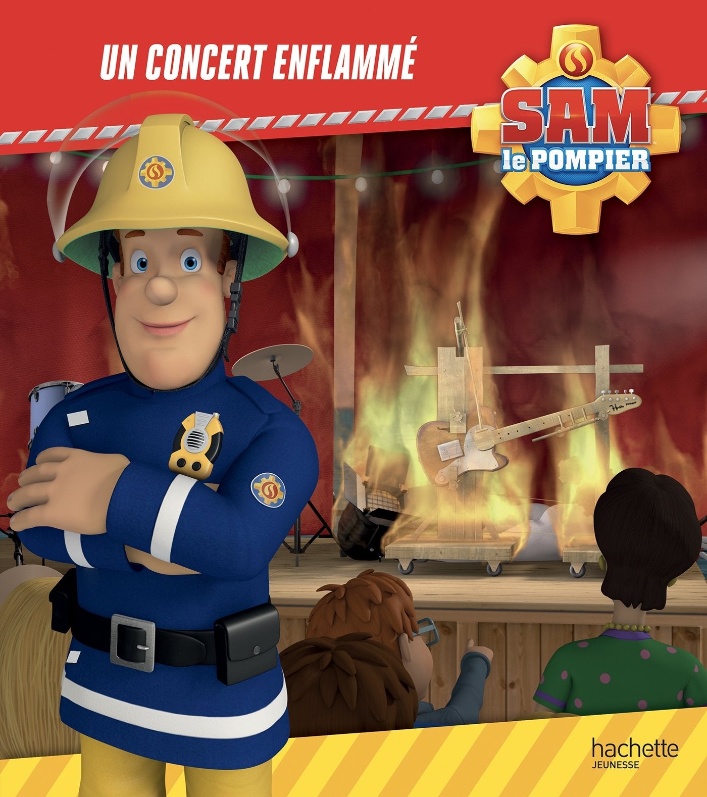 Sam le pompier - Un concert enflammé Children's books