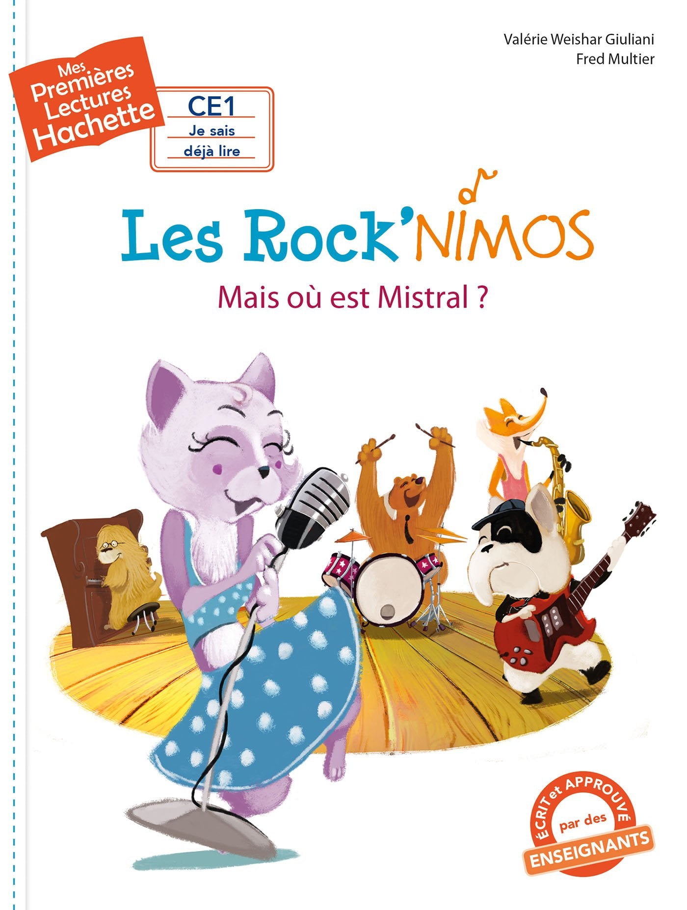Premières lectures CE1 Les Rock'nimos - Mais où est Mistral ? book