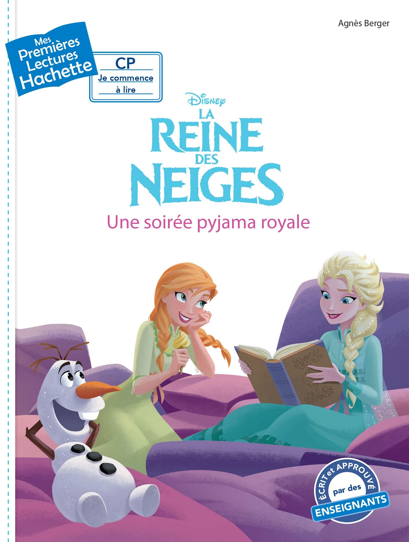 Premières lectures CP2 La Reine des neiges - Une soirée pyjama royale Novels & Short Stories
