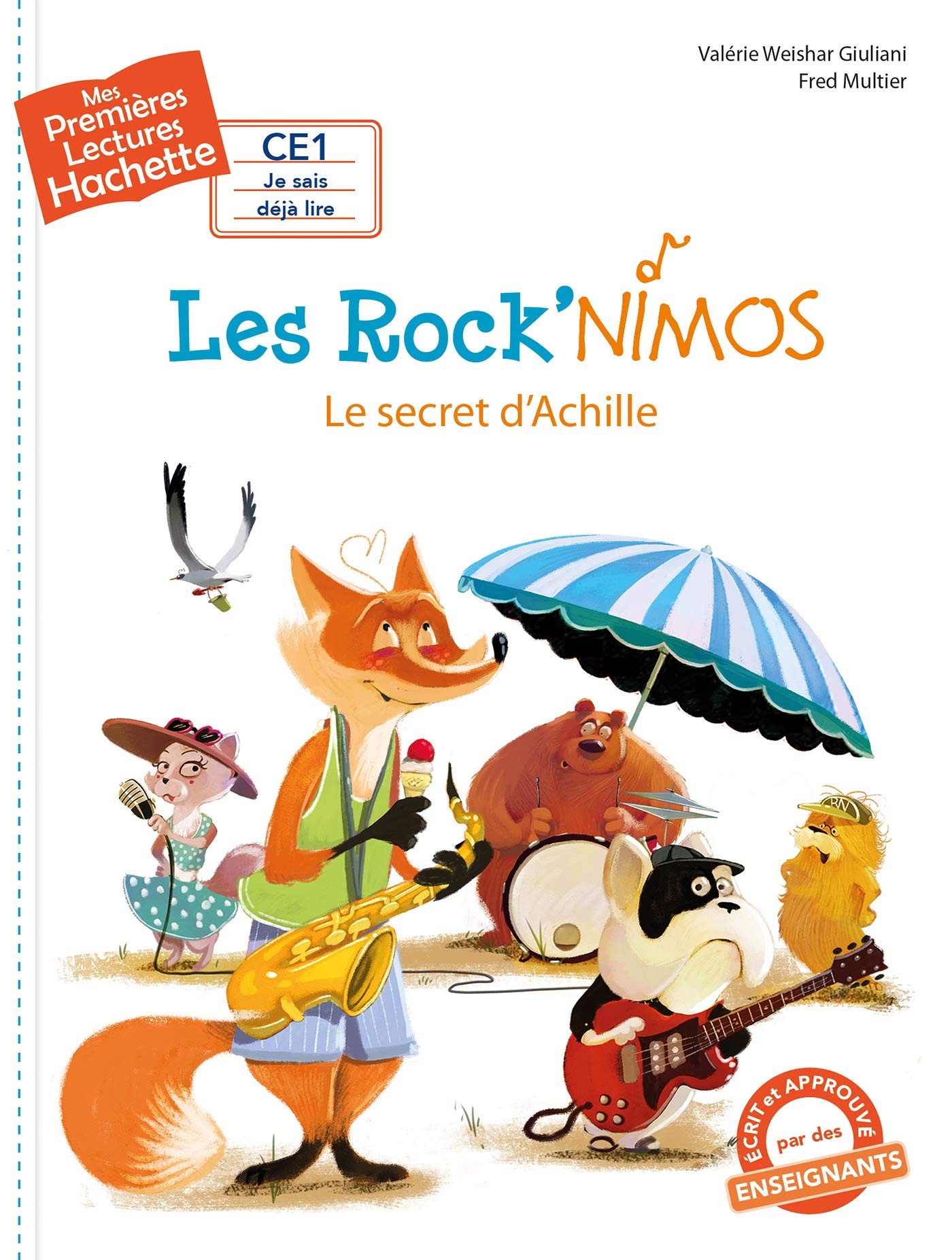Premières lectures CE1 Les Rock'nimos - Le secret d'Achille book