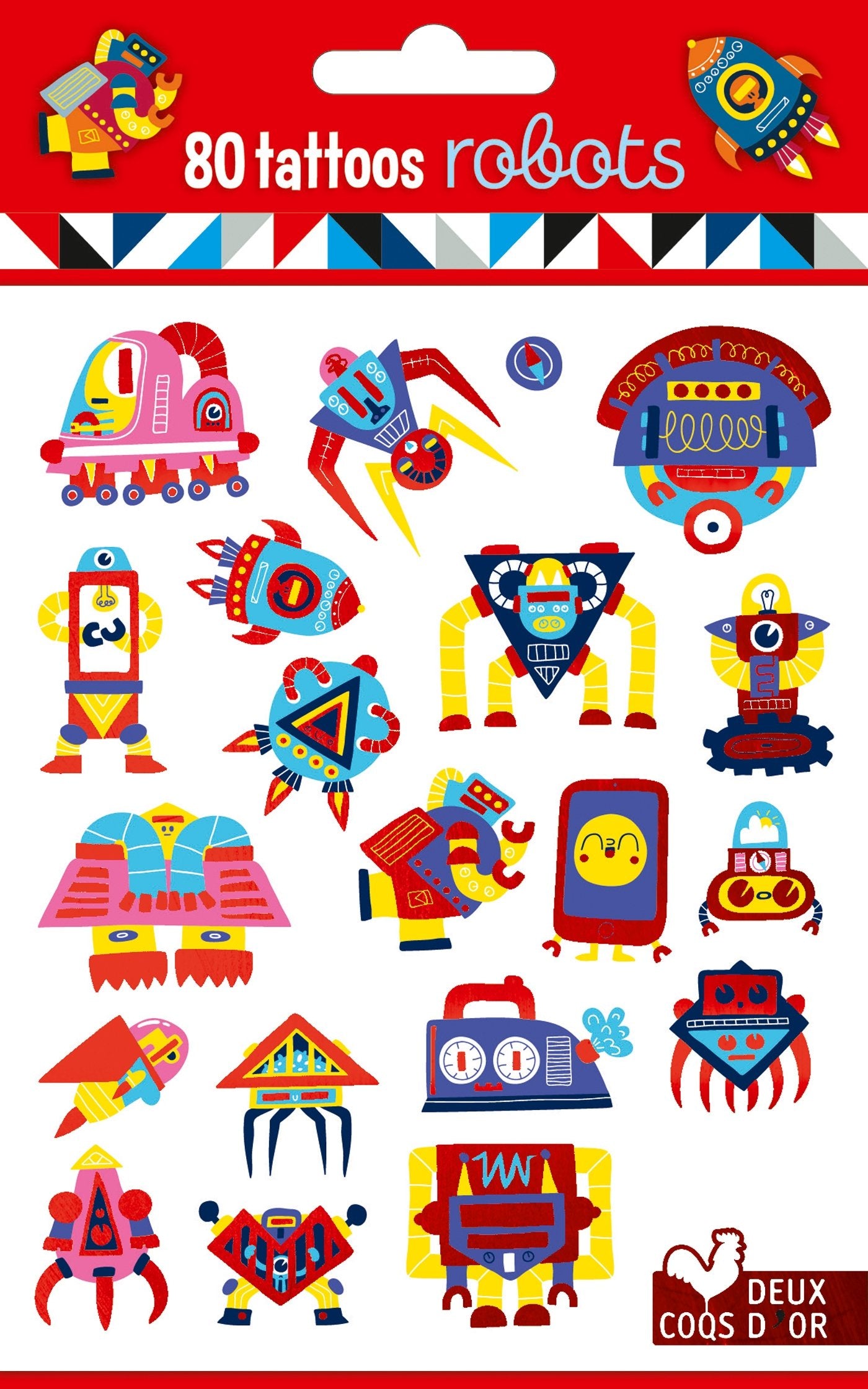 80 tattoos - robots book