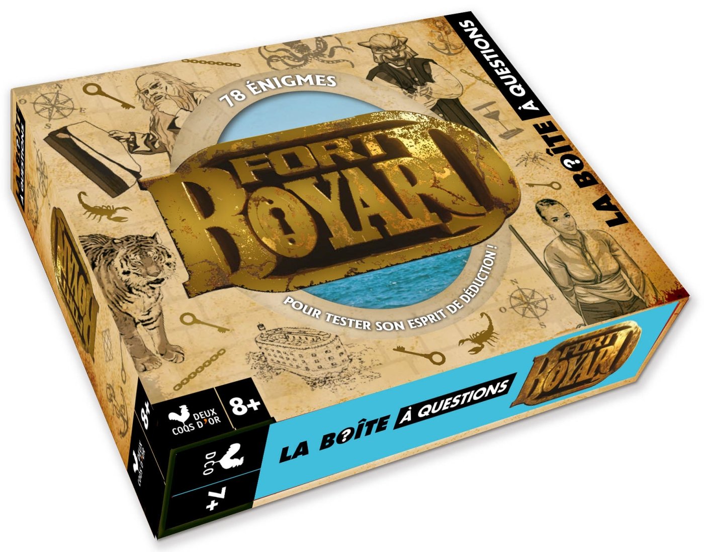 Fort Boyard - boîte avec cartes book