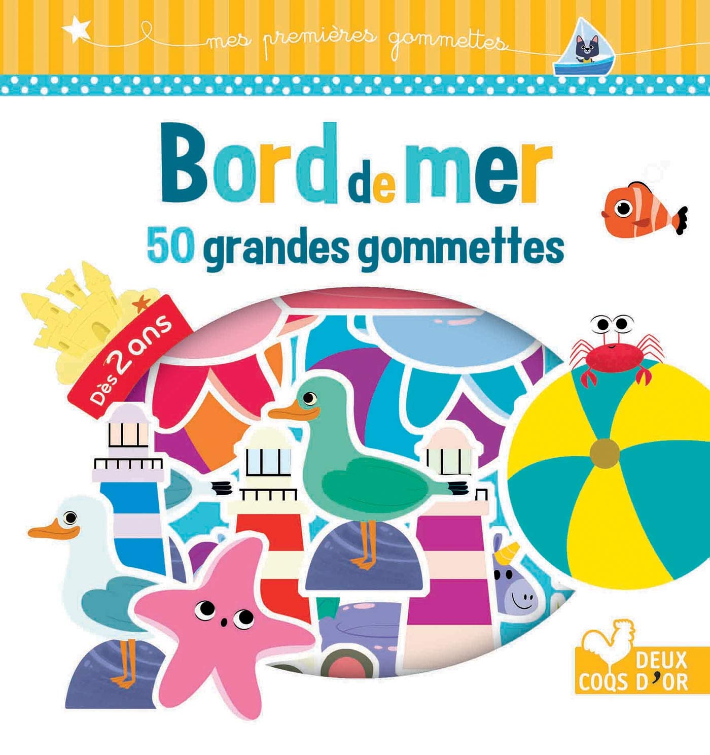 Bord de mer - 50 grandes gommettes book