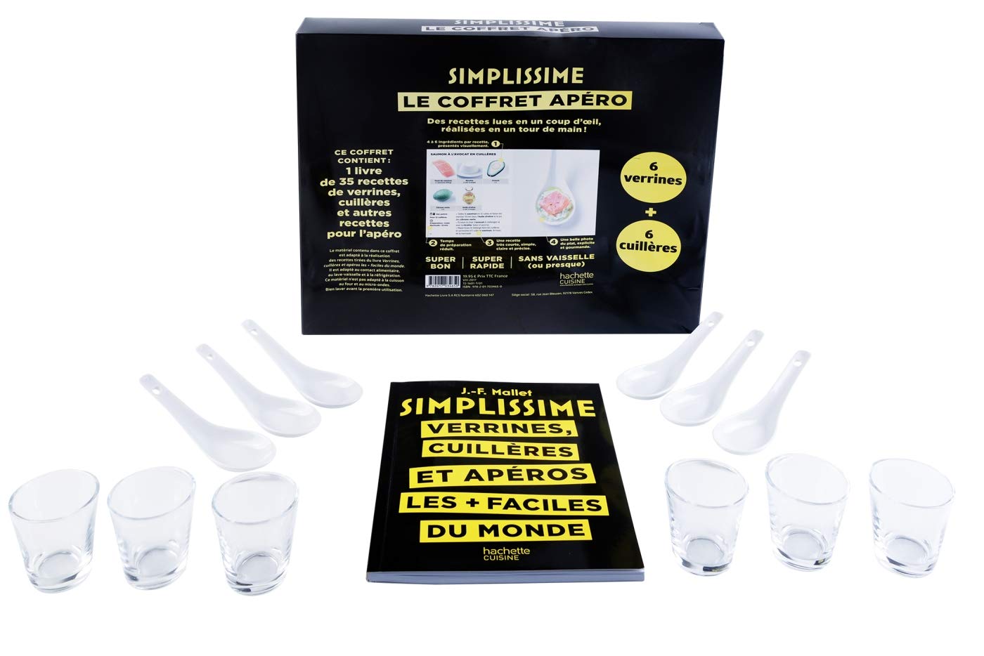 Le coffret apéro: Avec 6 verrines, 6 cuillères book