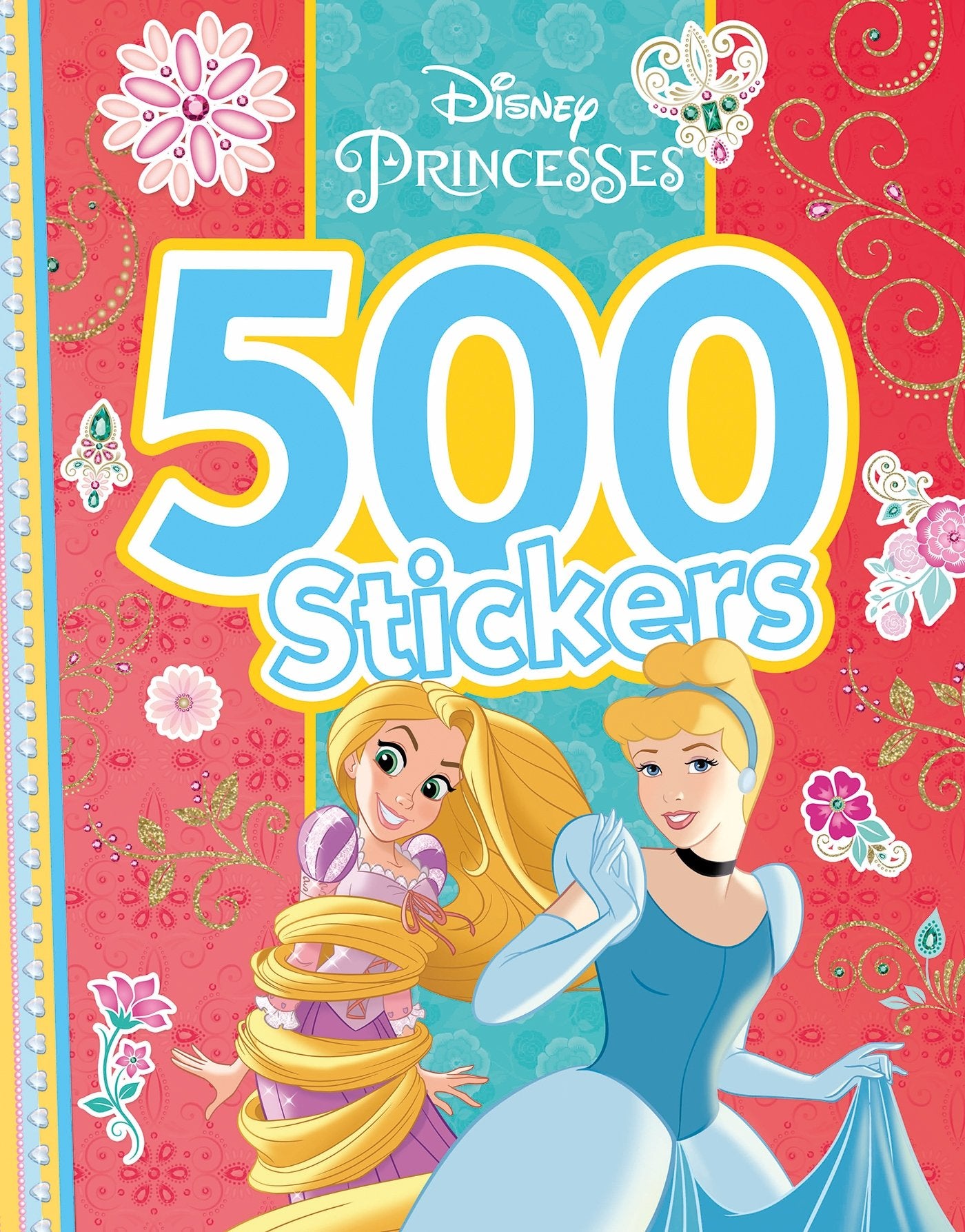 DISNEY PRINCESSES - 500 stickers Tiptoi & Games