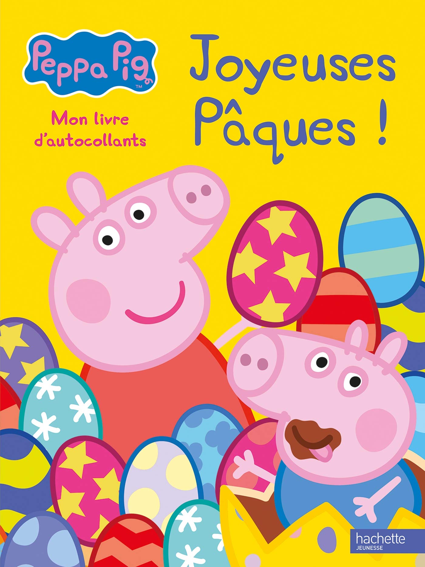 Peppa Pig - Joyeuses Pâques NED (activités): Mon livre d'autocollants Tiptoi & Games