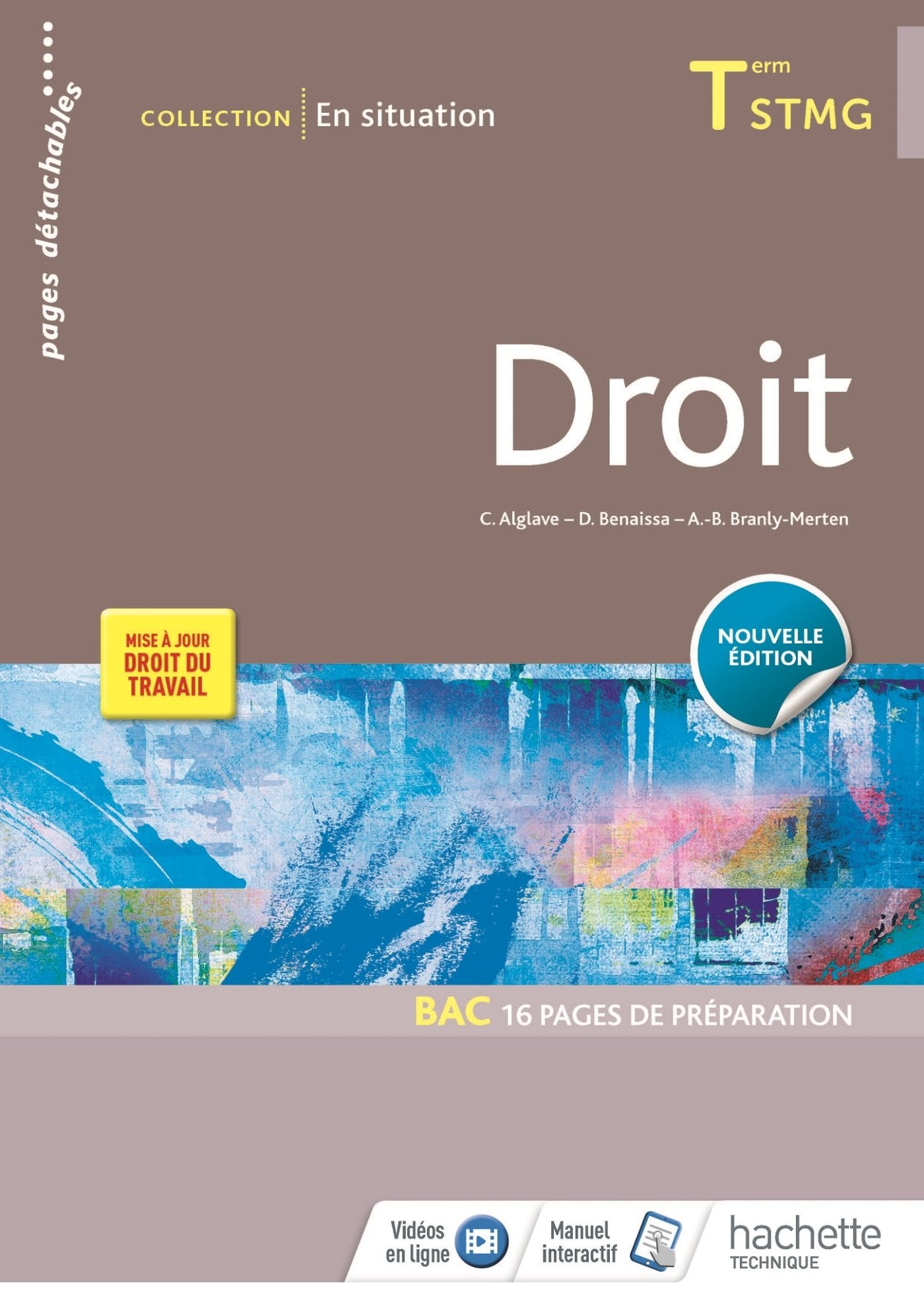 En situation Droit Tle STMG - Livre élève - Éd. 2018 book