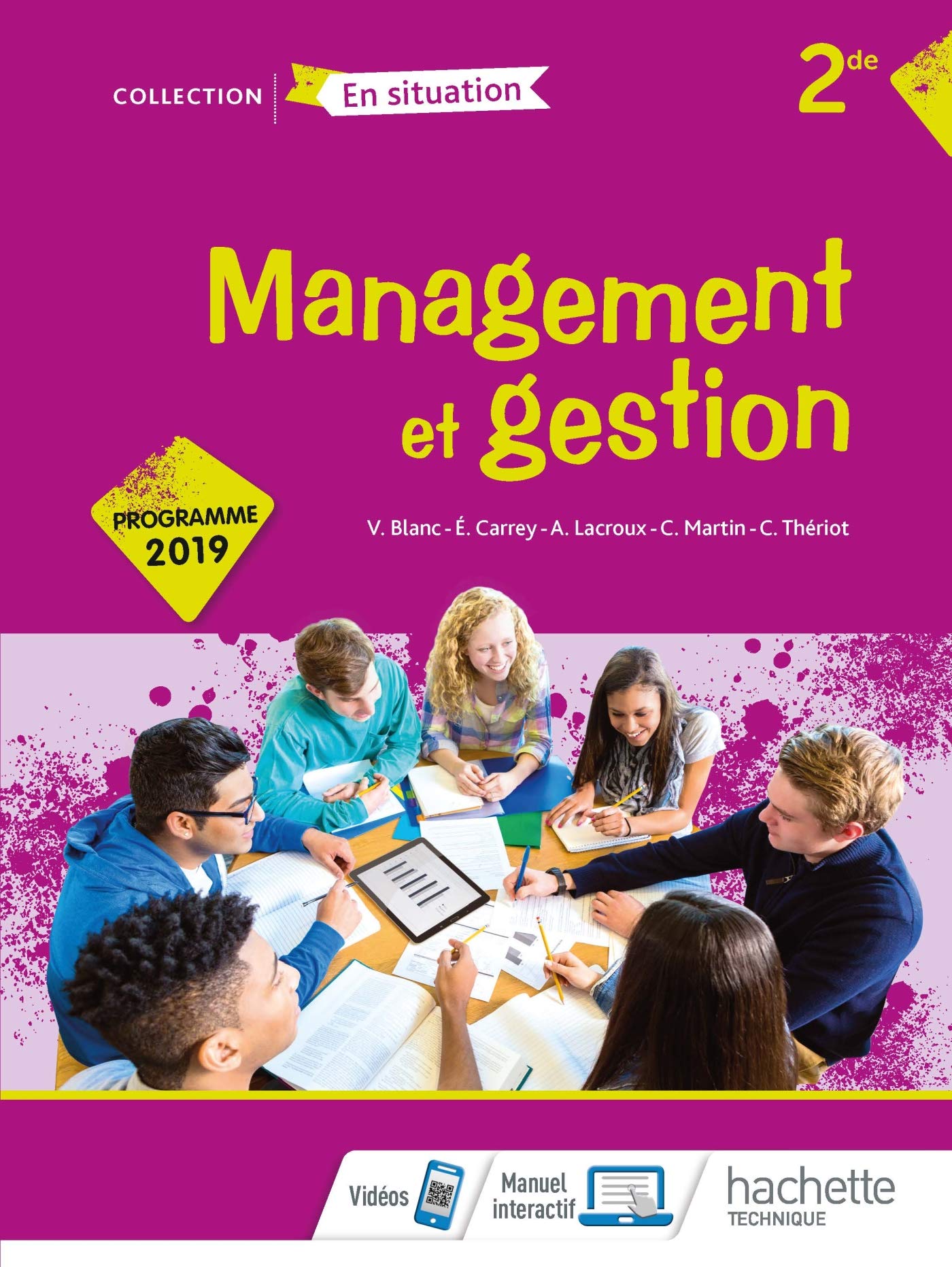 Management et gestion Option 2de - Livre élève - Éd. 2019 Professional & Reference Books