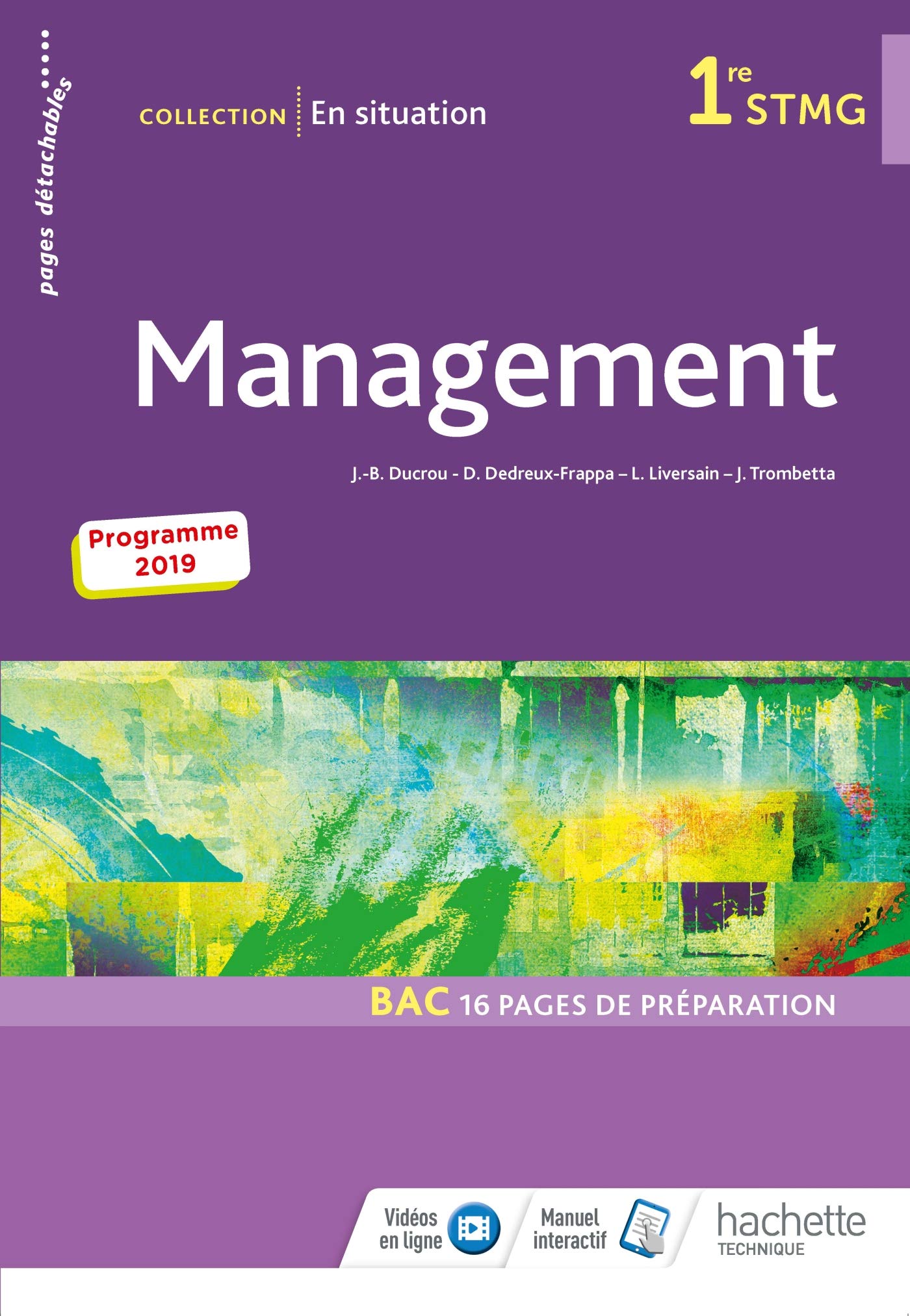 En situation Management 1re STMG - Livre élève - Éd. 2019 book