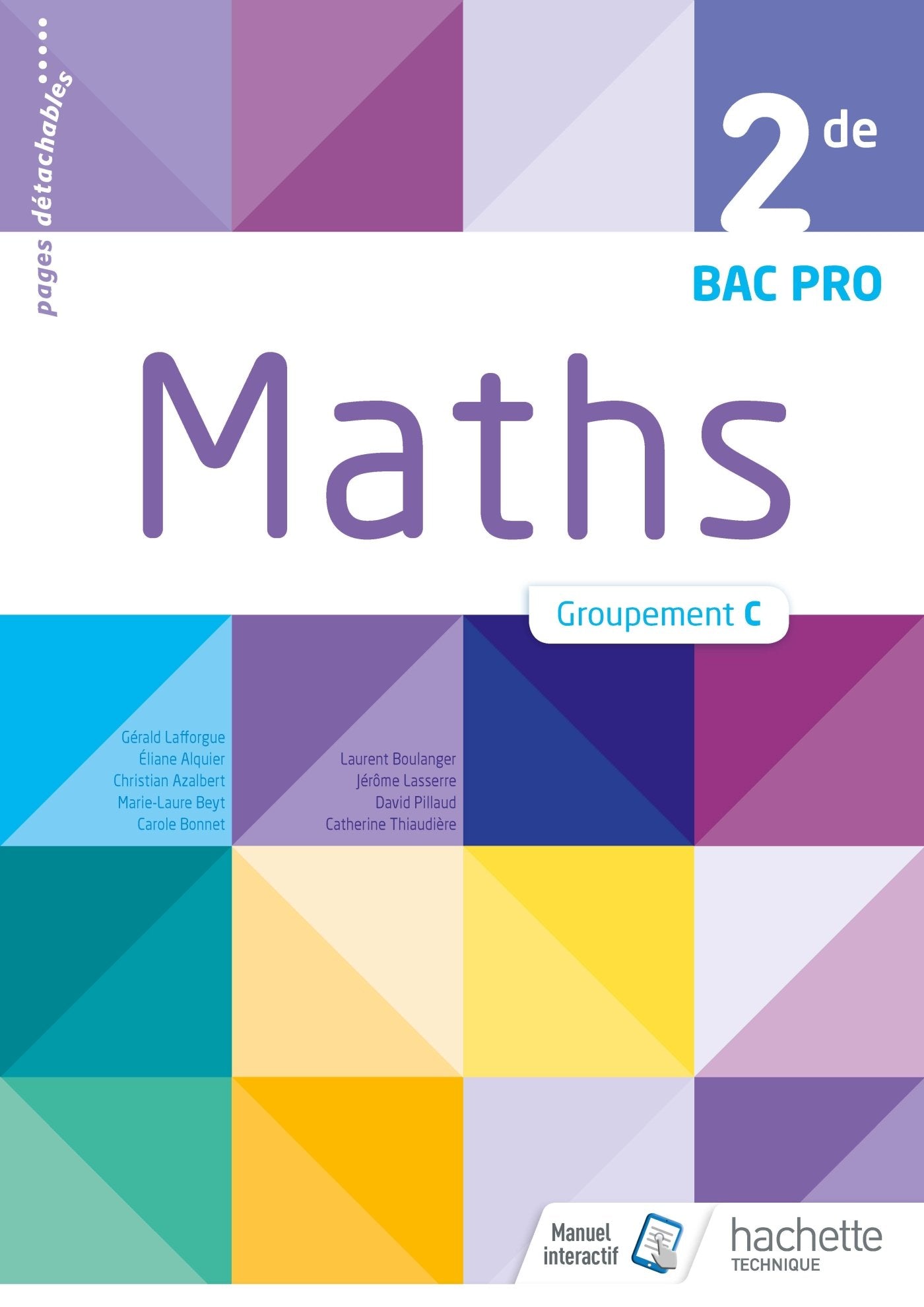 Mathématiques 2de Bac Pro Tertiaire Groupement C - Livre élève - Éd. 2018 book