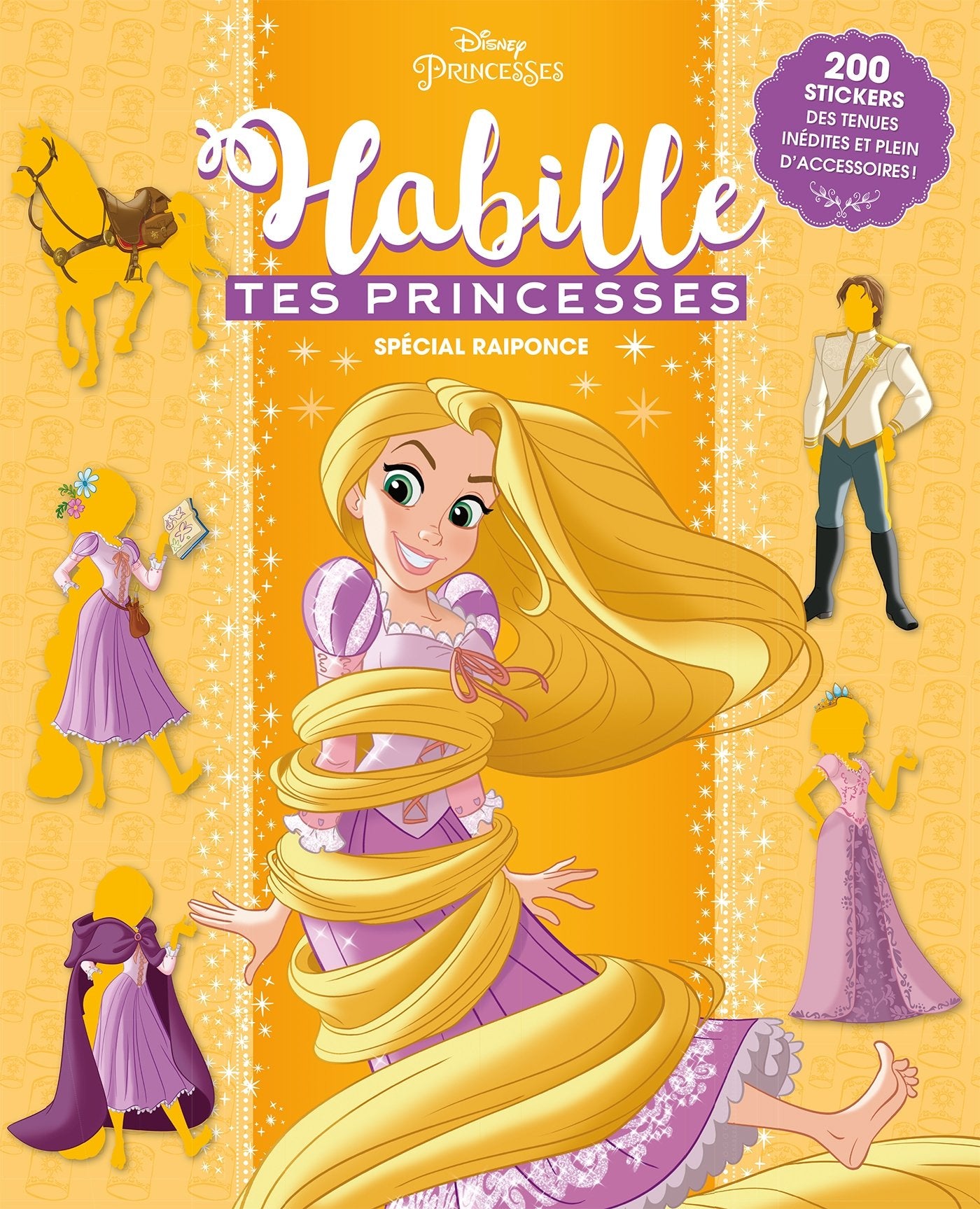 PRINCESSES-Habille tes princesses-Raiponce: Raiponce Tiptoi & Games