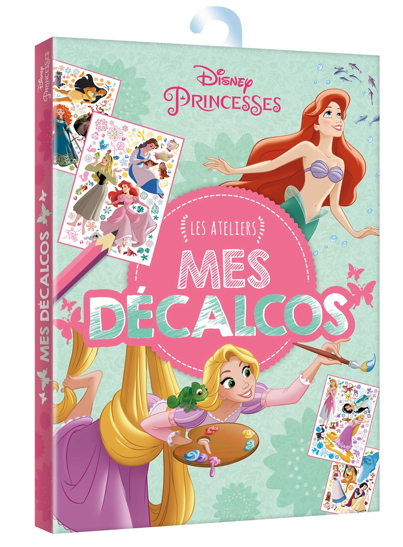 DISNEY PRINCESSES - Pochette Les Ateliers - Mes décalcos book