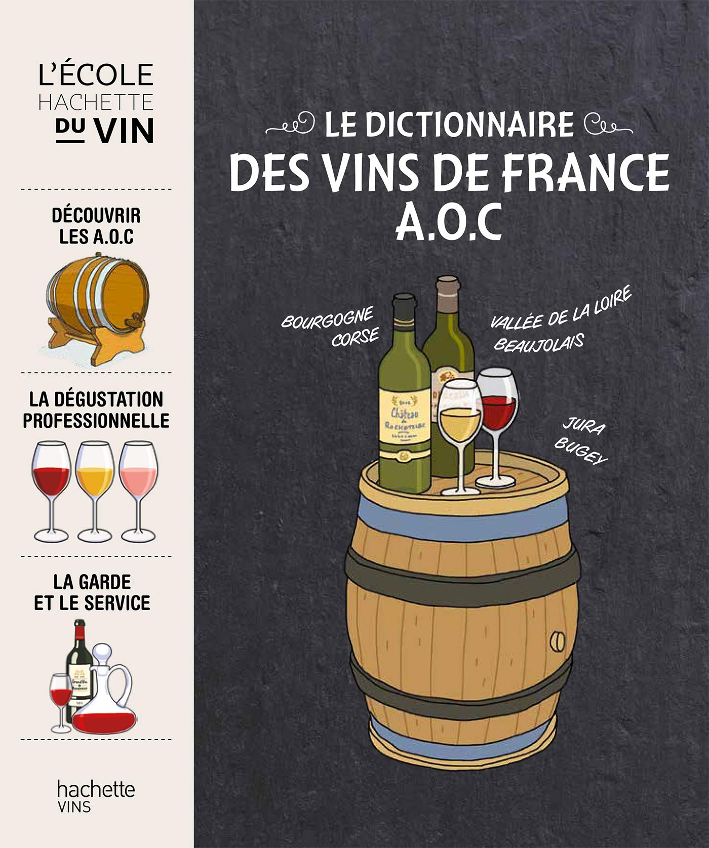 Le dictionnaire des vins de France A.O.C book