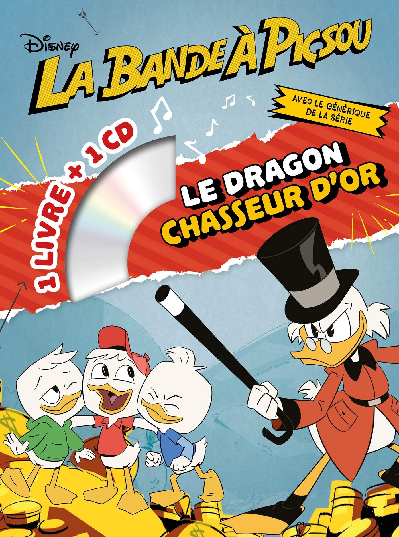 LA BANDE À PICSOU - Mon Histoire à Écouter - Le Dragon chasseur d'or - Livre CD - Disney: . cd