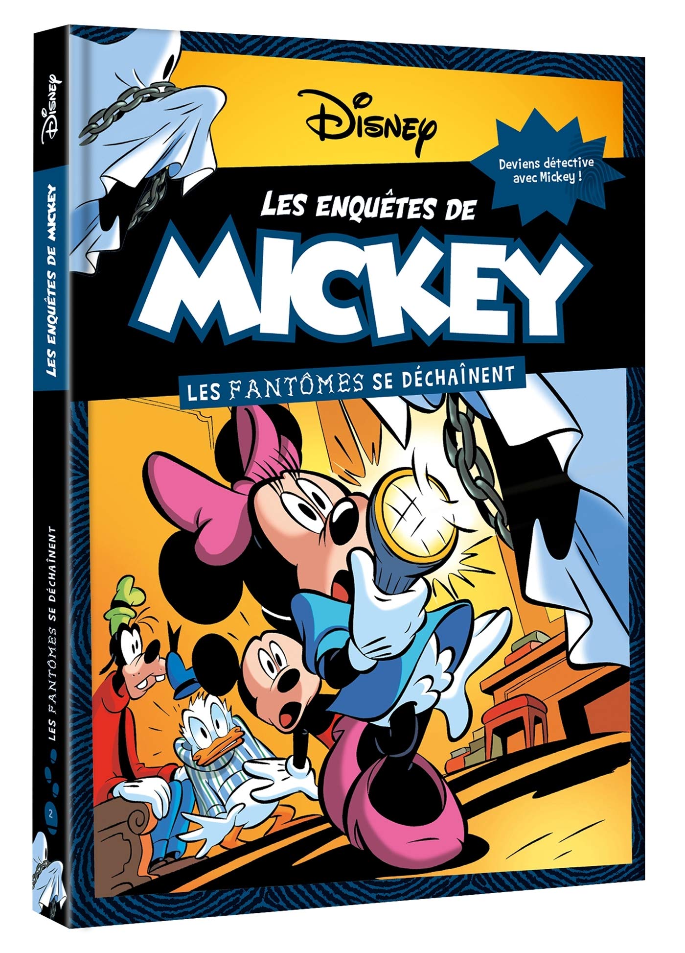 LES ENQUÊTES DE MICKEY - Les fantômes se déchaînent - Disney book