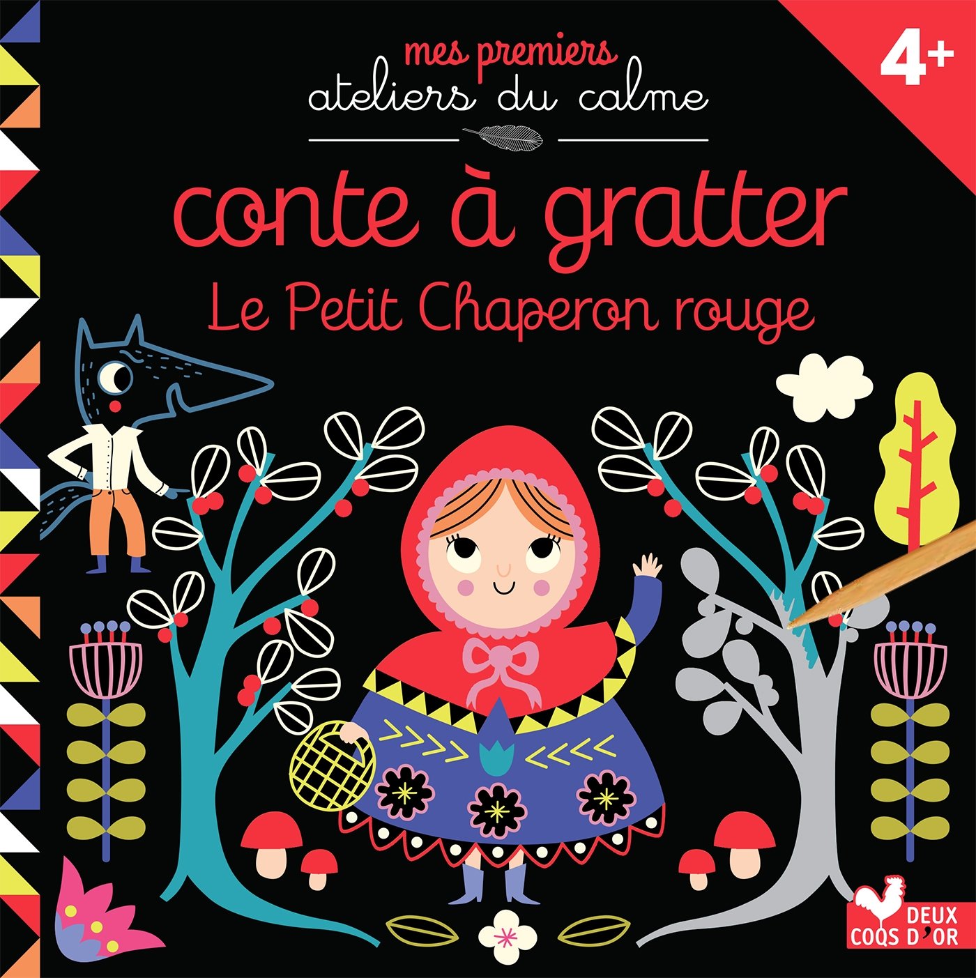 Conte à gratter Le petit Chaperon rouge: 4+. Avec un stylet Tiptoi & Games