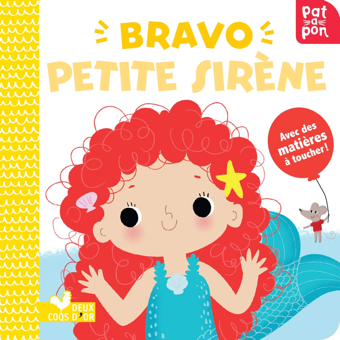 Bravo petite sirène - livre avec matières à toucher Tiptoi & Games