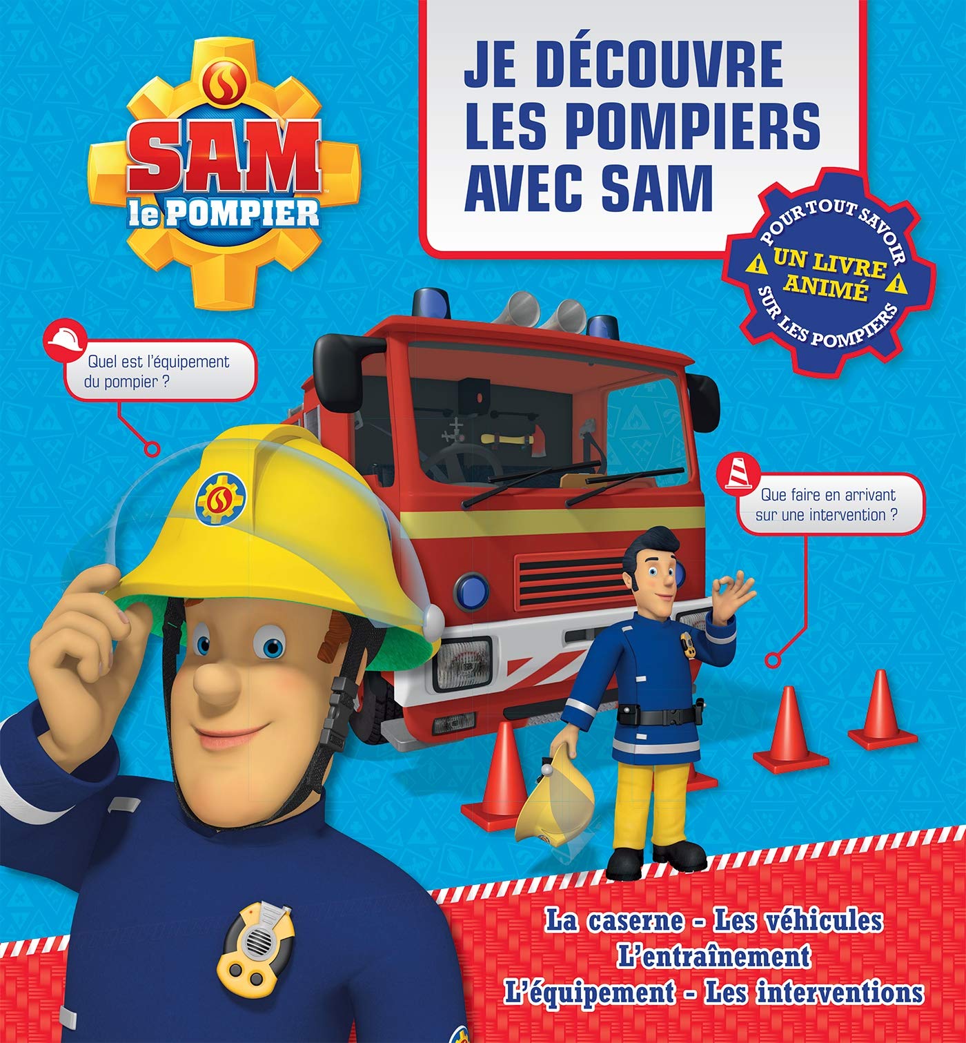 Sam le pompier - Livre animé - Je découvre les pompiers avec Sam Tiptoi & Games