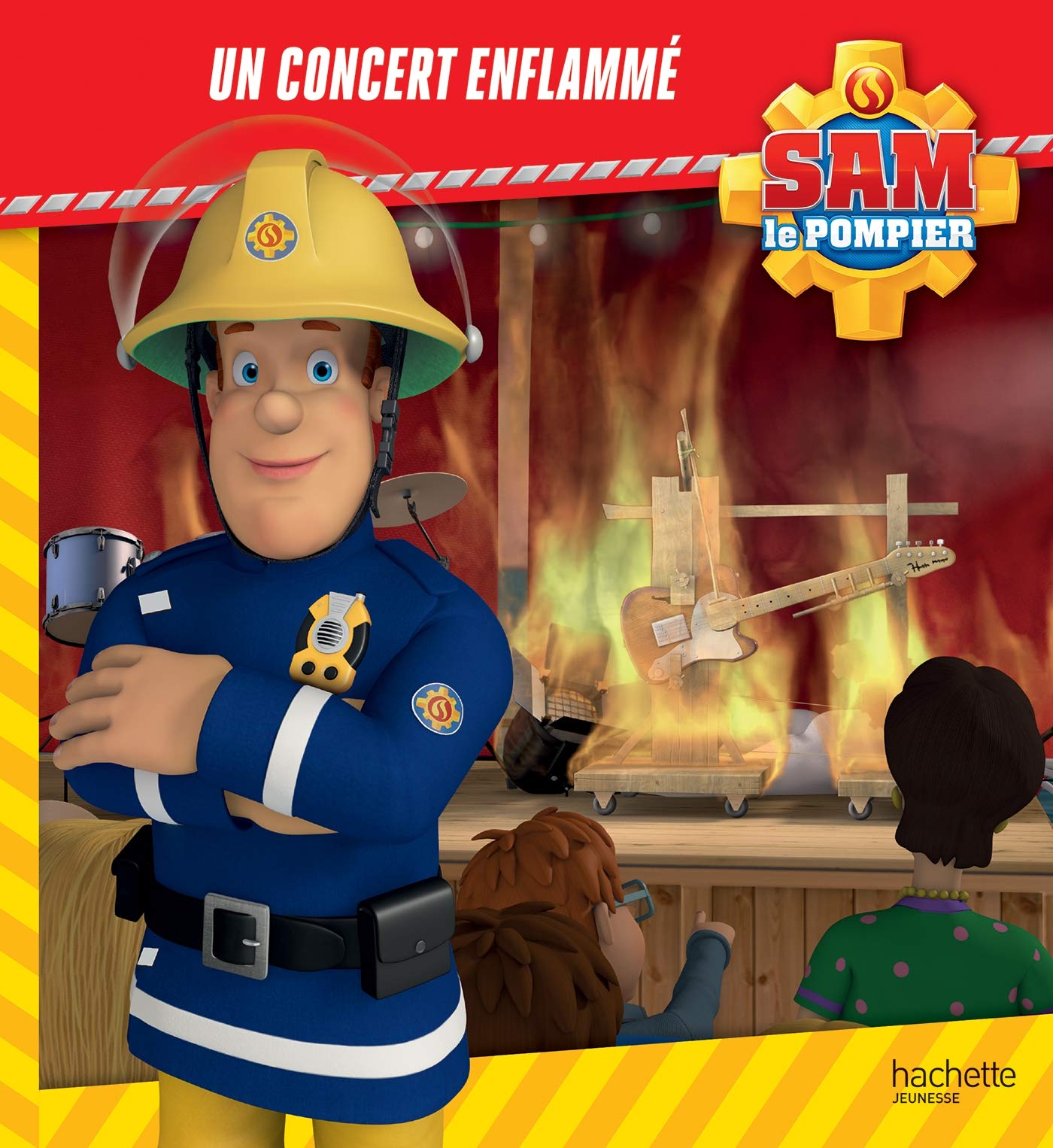 Sam le Pompier-Un concert enflammé Children's books