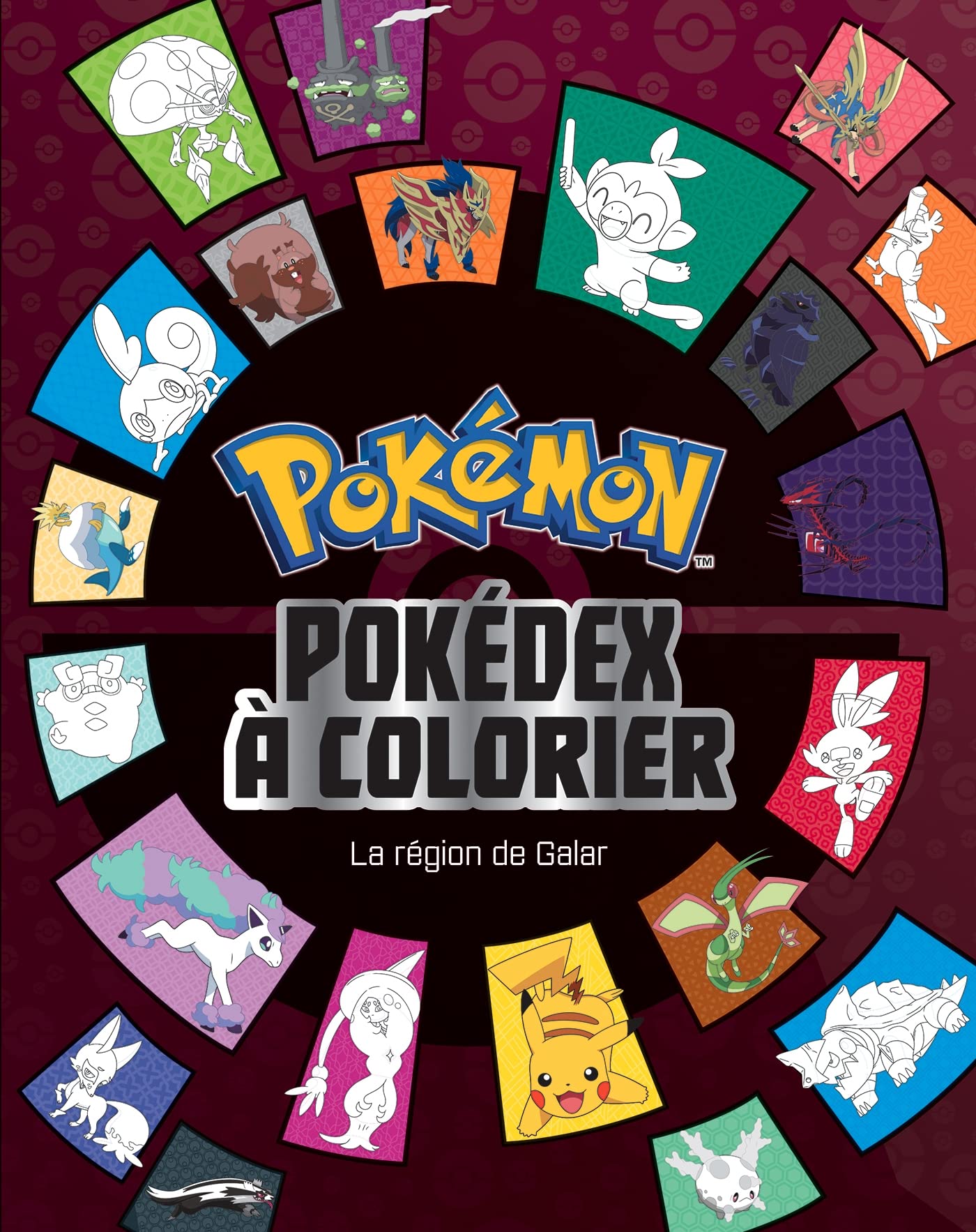 Pokémon - Pokédex à colorier - La région de Galar Non-fiction