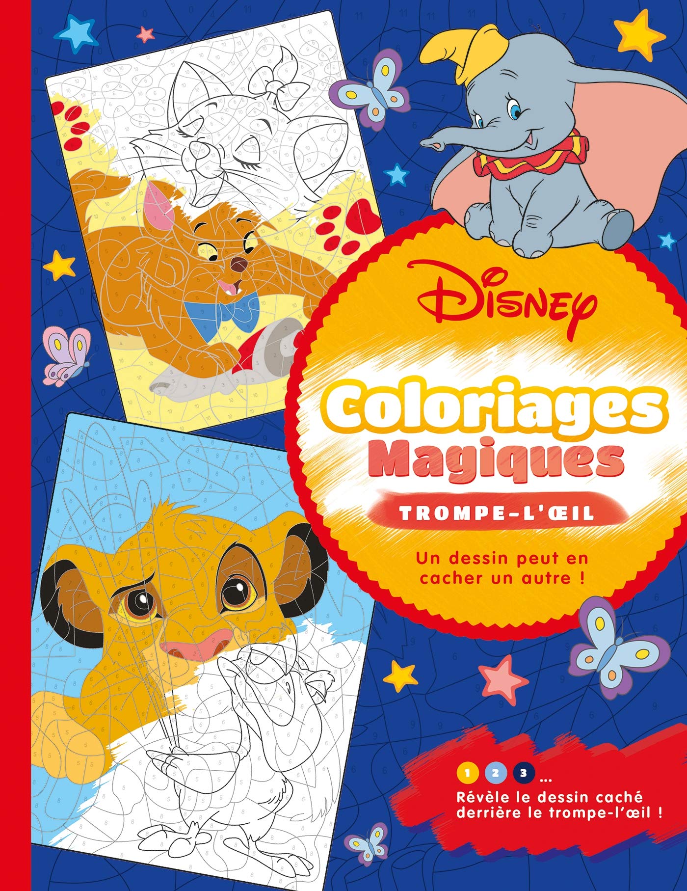 DISNEY - Coloriages Magiques - Trompe-l'oeil Tiptoi & Games