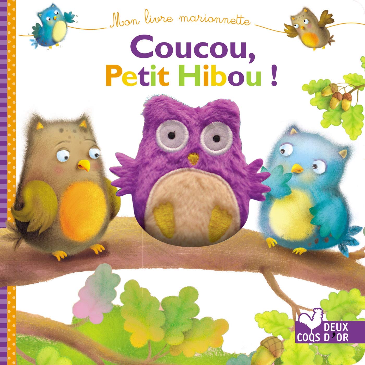 Coucou petit hibou - livre marionnette à doigt Tiptoi & Games