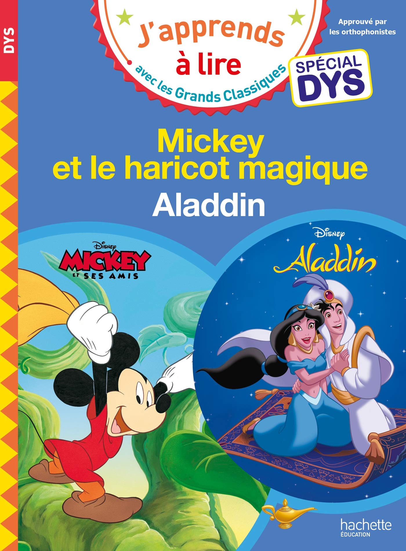 Disney - Mickey et le haricot magique / Aladdin - Spécial DYS (dyslexie) Novels & Short Stories