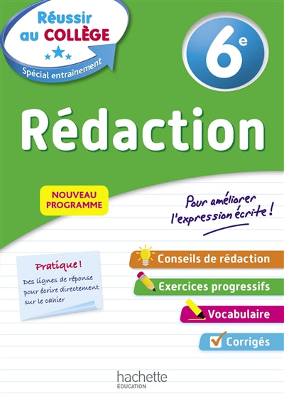 Product Image: Rédaction 6e : nouveau programme