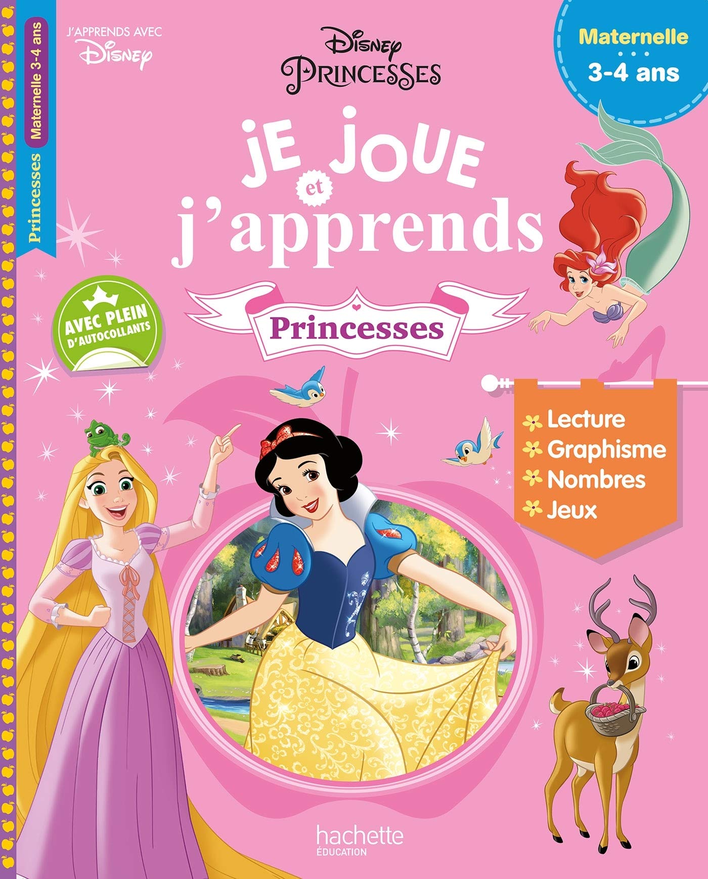 PRINCESSES Je joue et j'apprends Maternelle 3 - 4 ans book