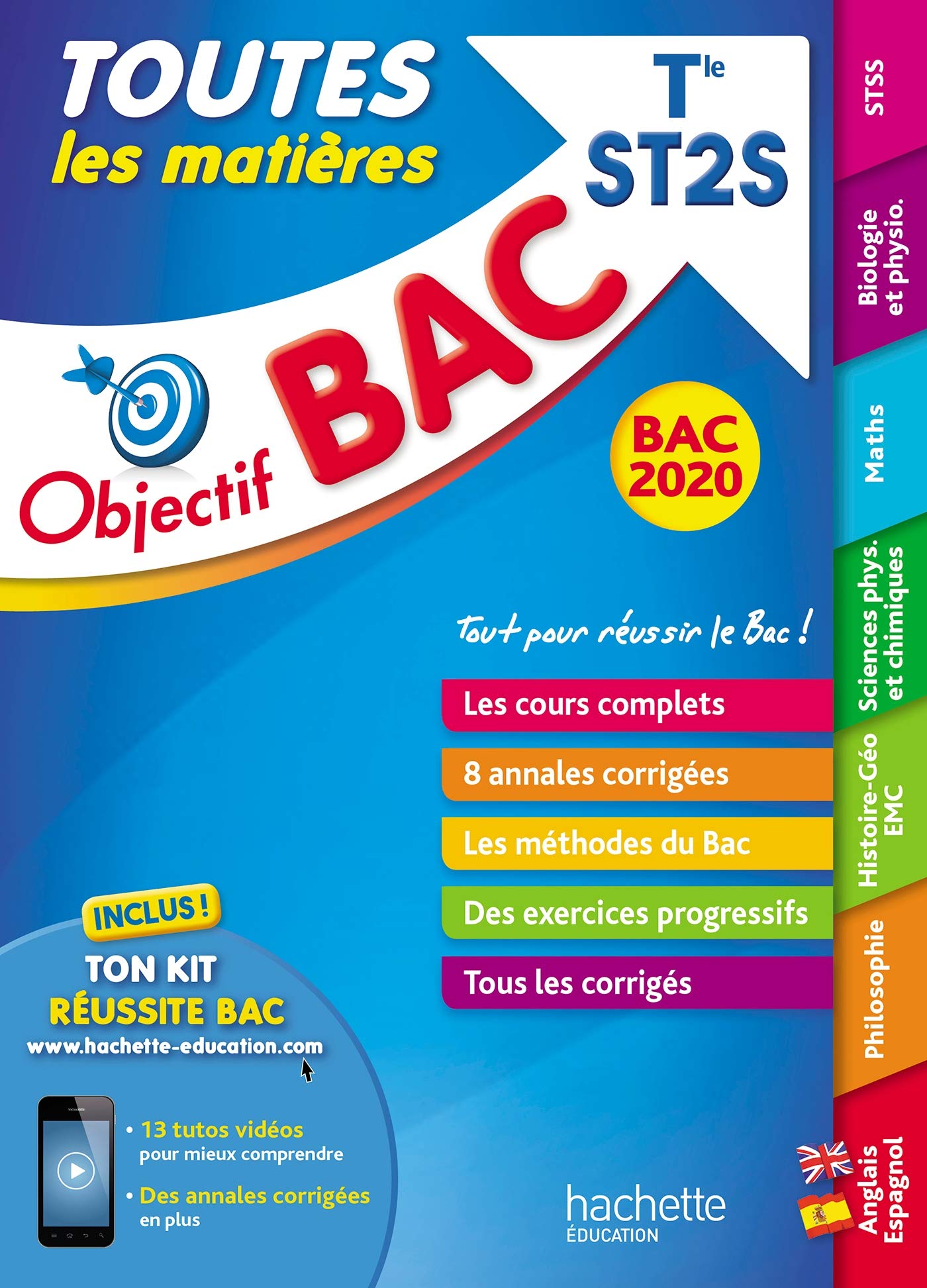 Objectif Bac 2020 Toutes les matières Term ST2S book