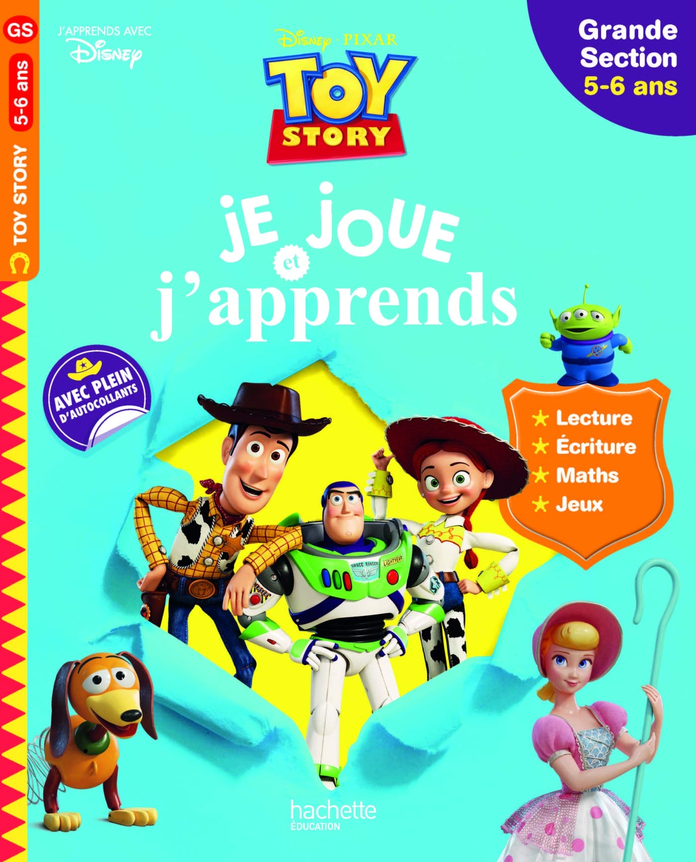 Toy Story - Je joue et j'apprends Grande Section (5 - 6 ans) book