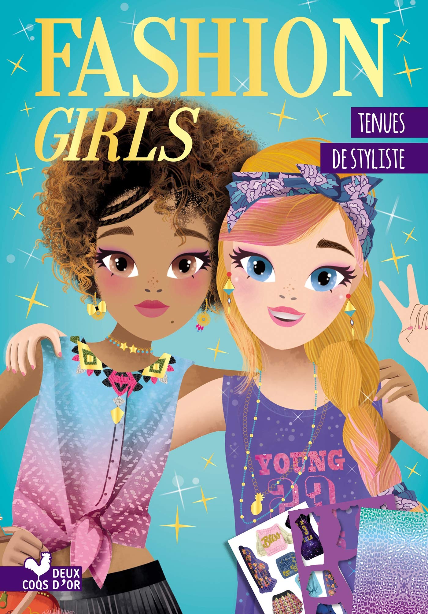 Tenues de styliste - pochette avec accessoires book