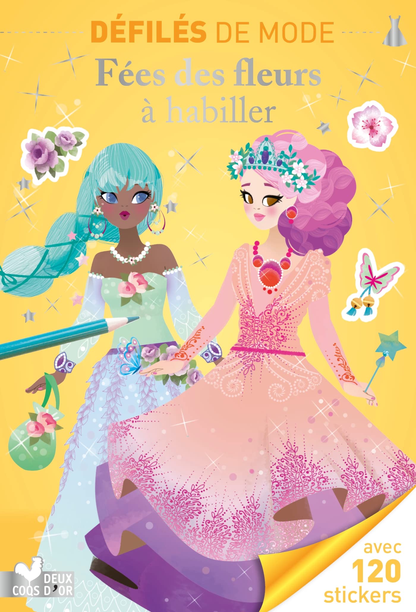 Fées des fleurs à habiller: Avec 120 stickers Tiptoi & Games