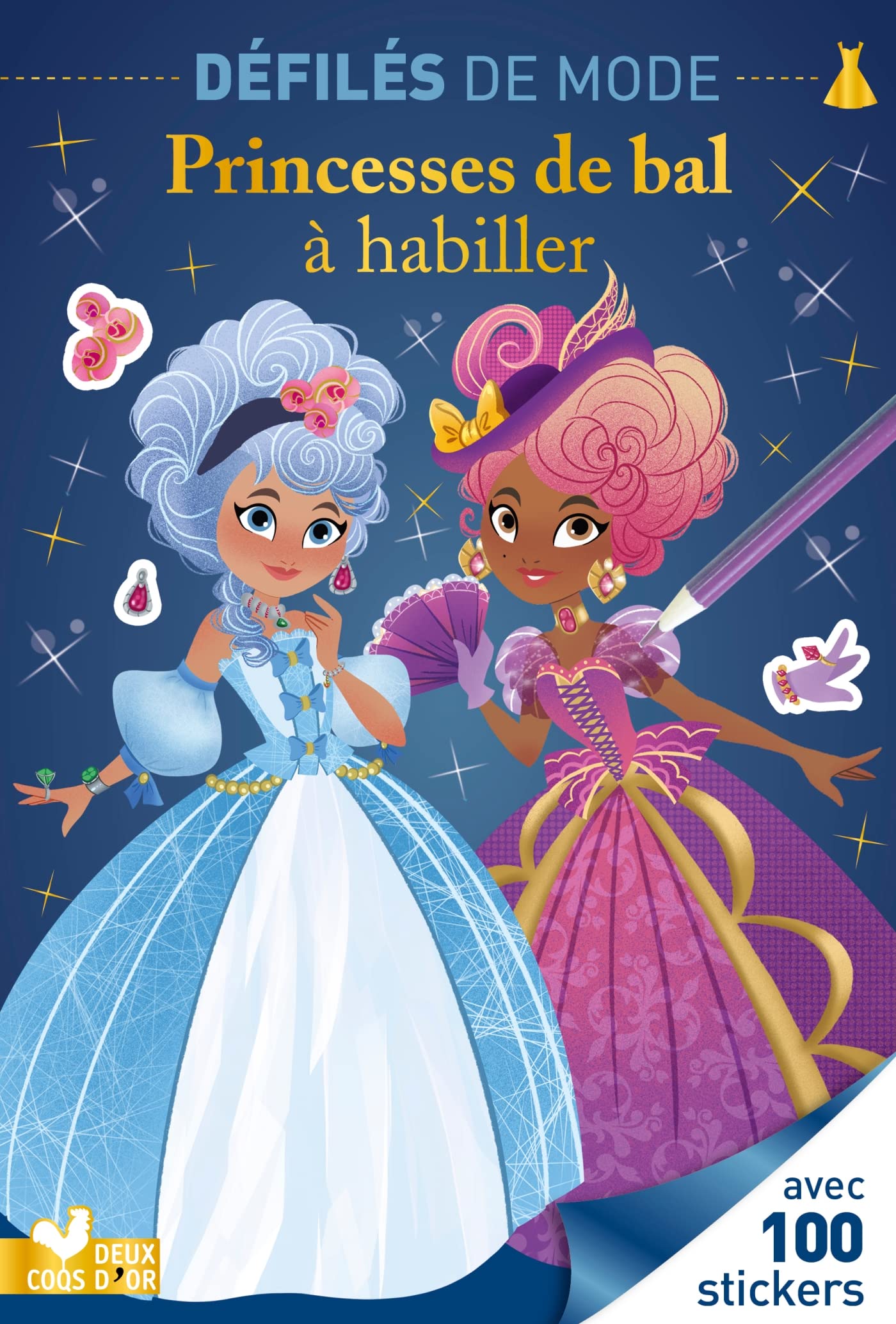 Princesses de bal à habiller: Avec 100 stickers Tiptoi & Games