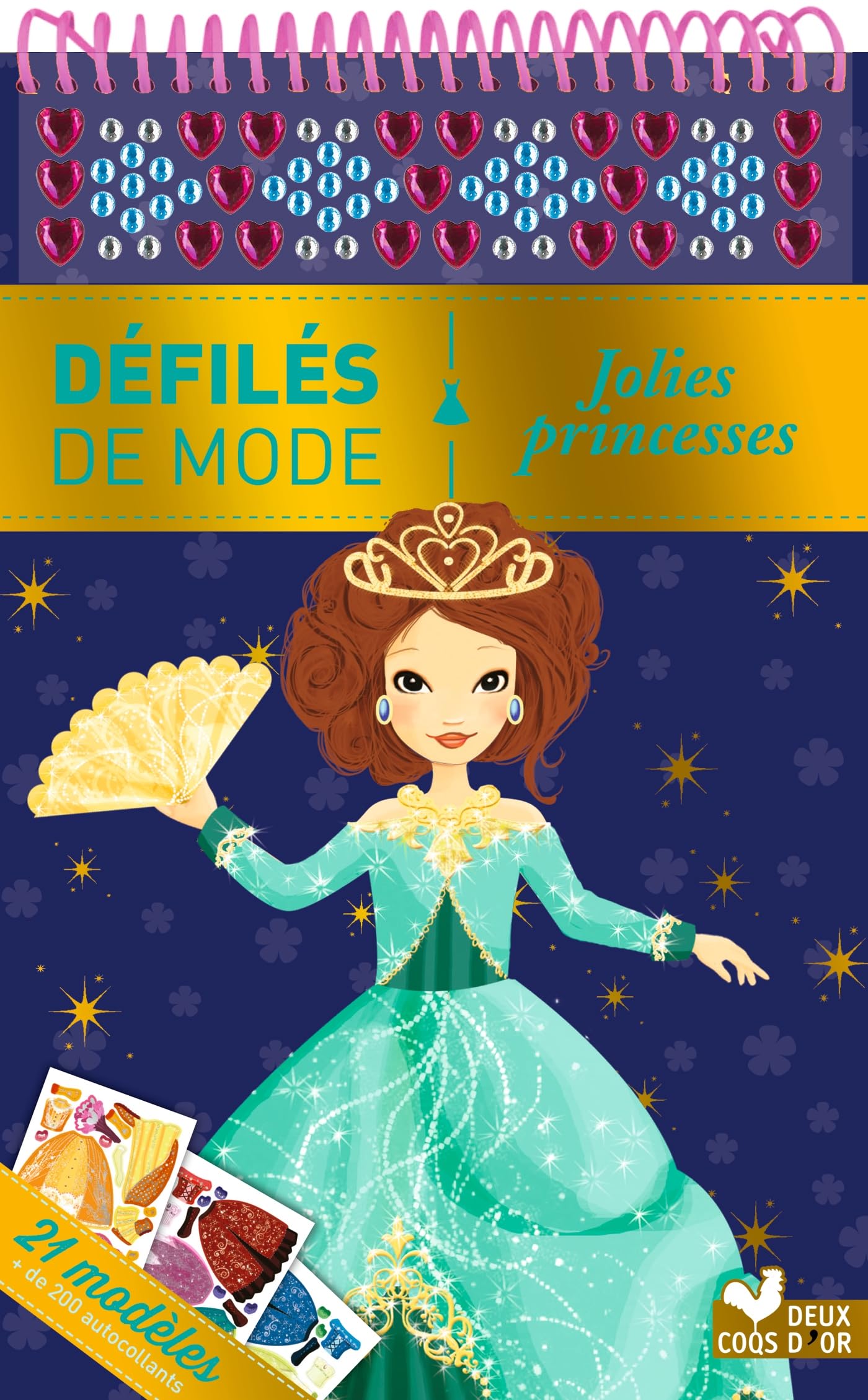Jolies princesses - livre à spirale book