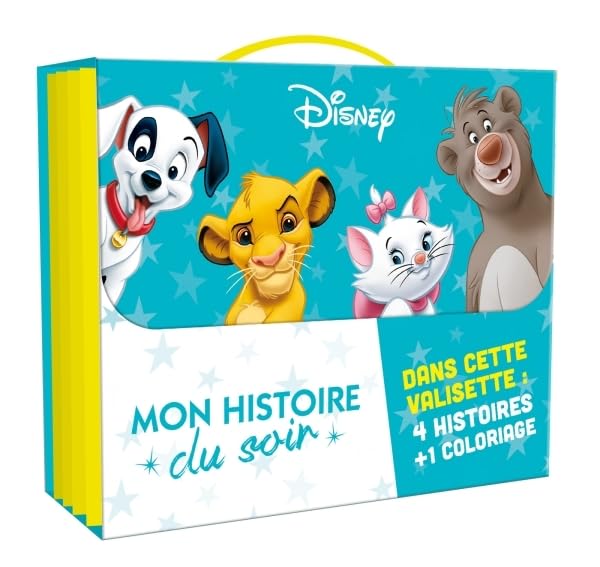 DISNEY - Valisette Mon Histoire du Soir - 4 histoires et 1 coloriage: Les Grands classiques book