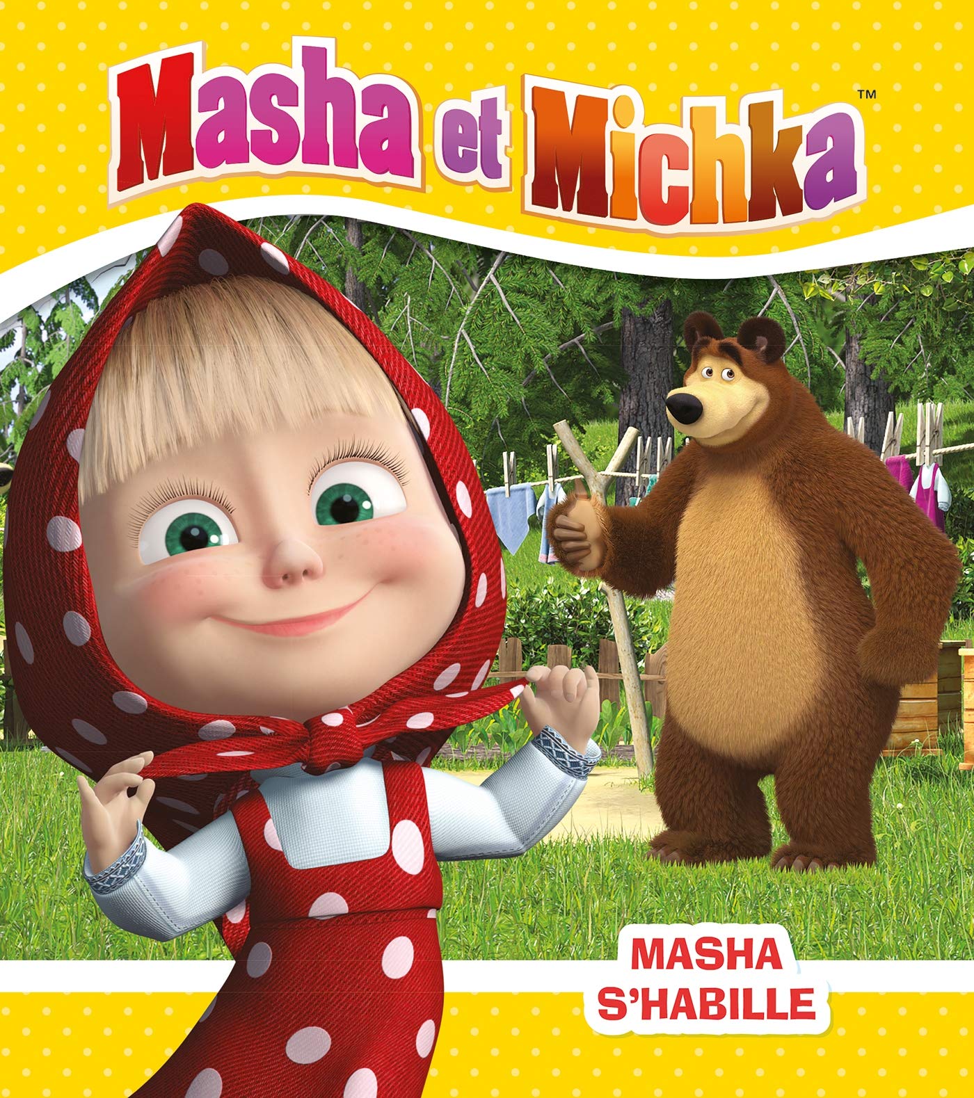 Masha et Michka - Masha s'habille book