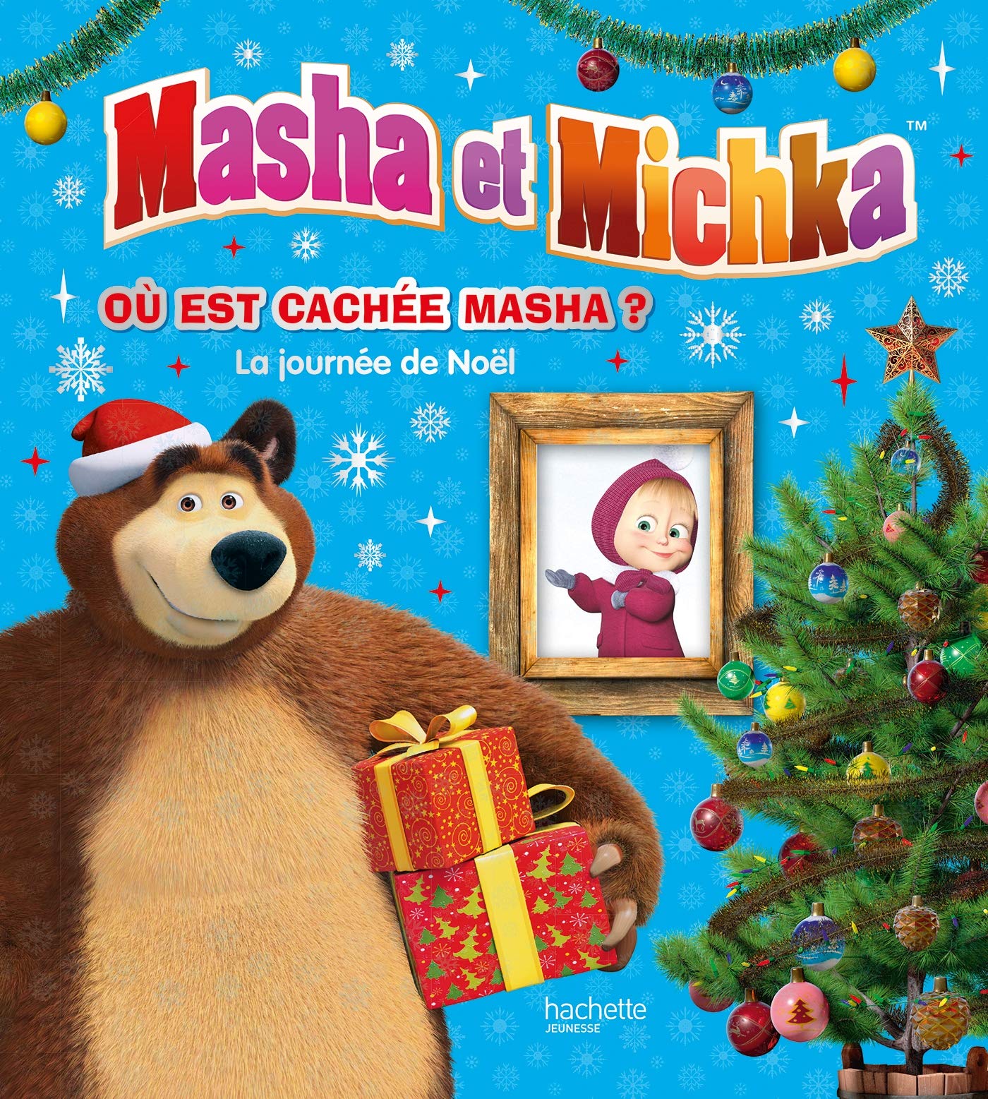 Masha et Michka - Où est cachée Masha ? - La journée de Noël book