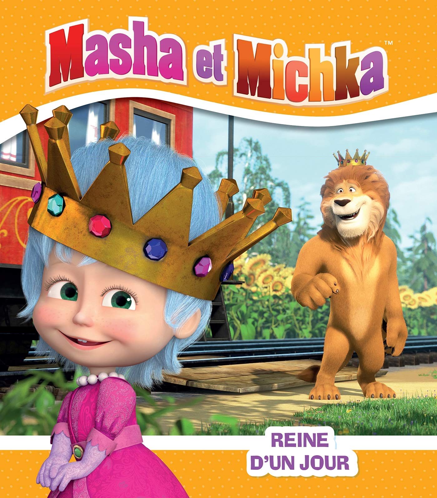 Masha et Michka - Reine d'un jour book