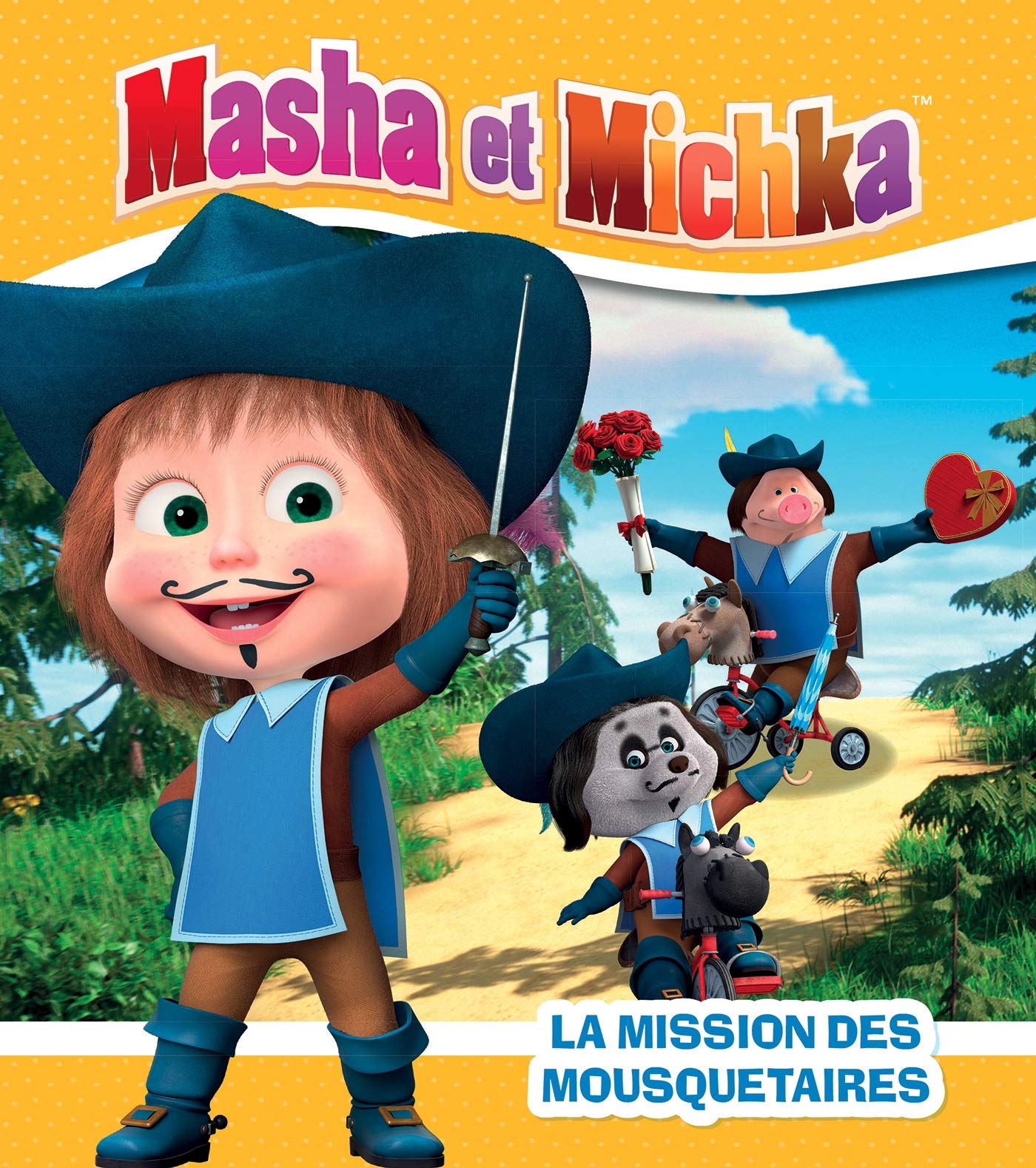 Masha et Michka - La mission des mousquetaires book