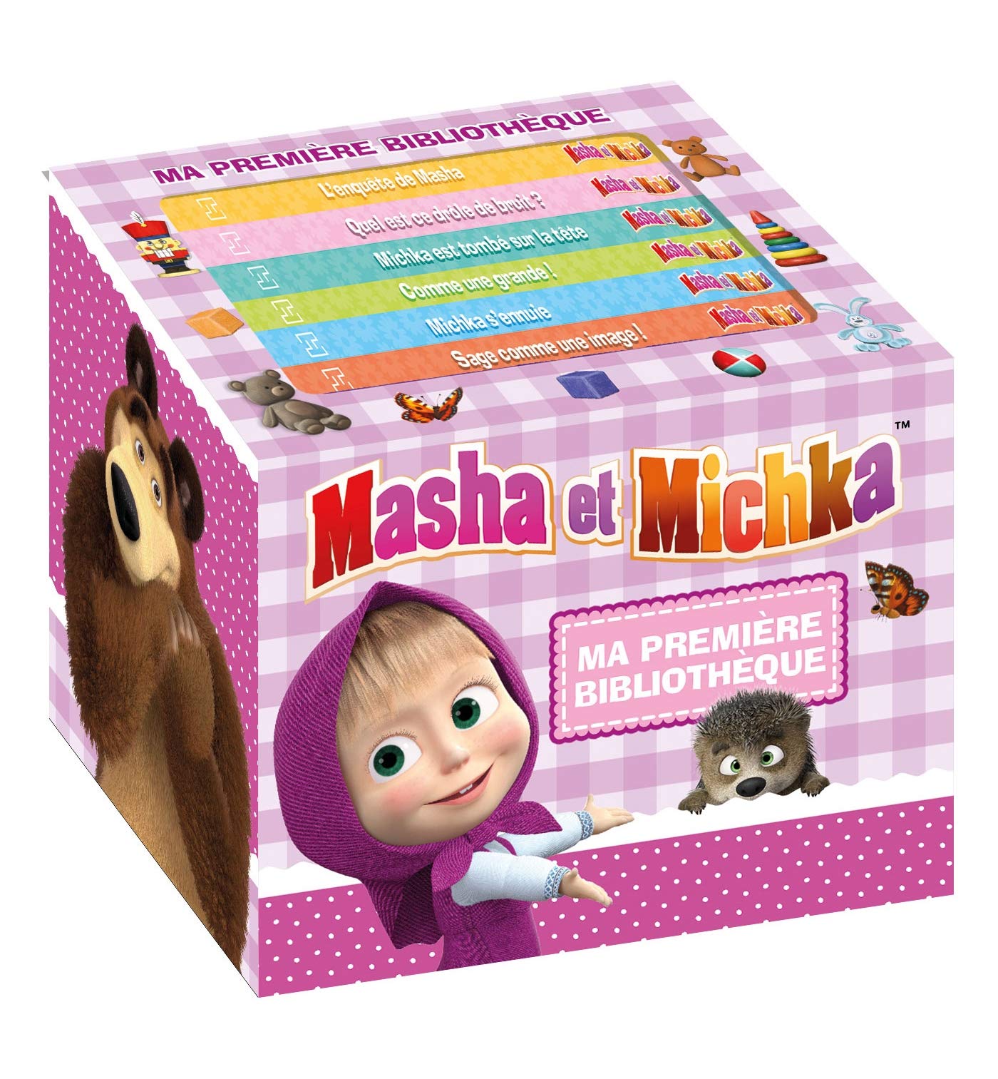 Masha et Michka - Ma Première Bibliothèque book