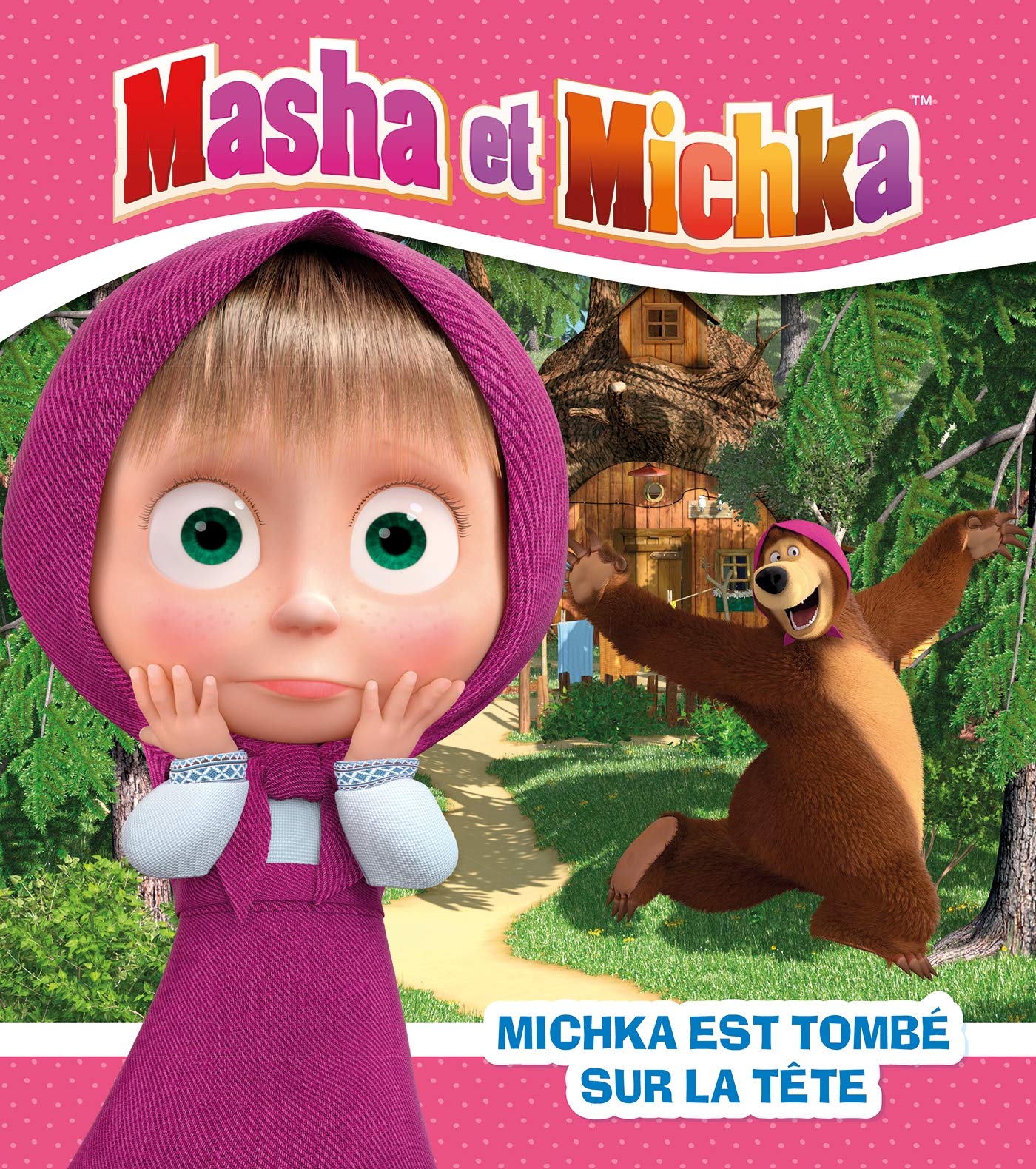Masha et Michka - Michka est tombé sur la tête book