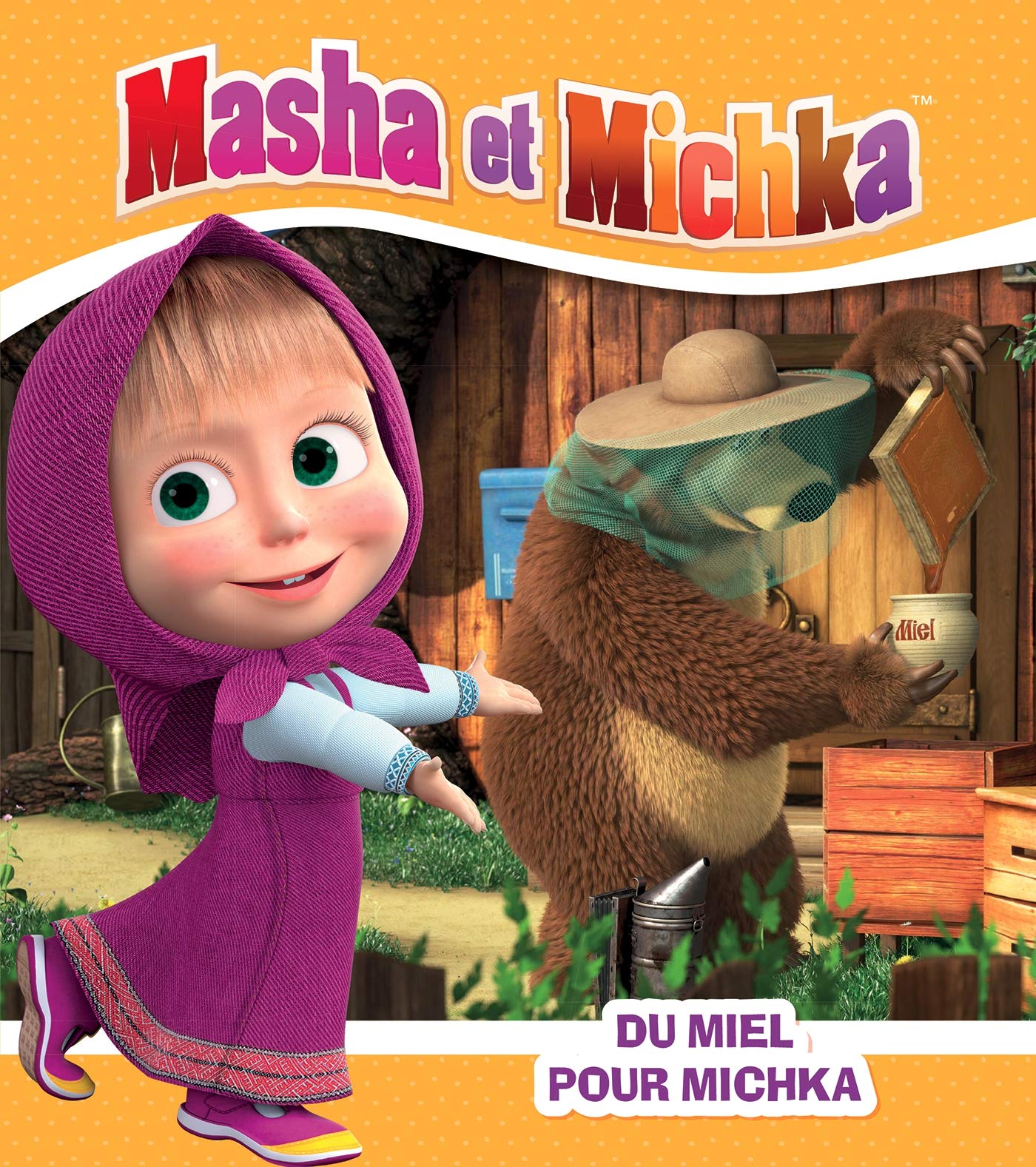 Masha et Michka - Du miel pour Michka book