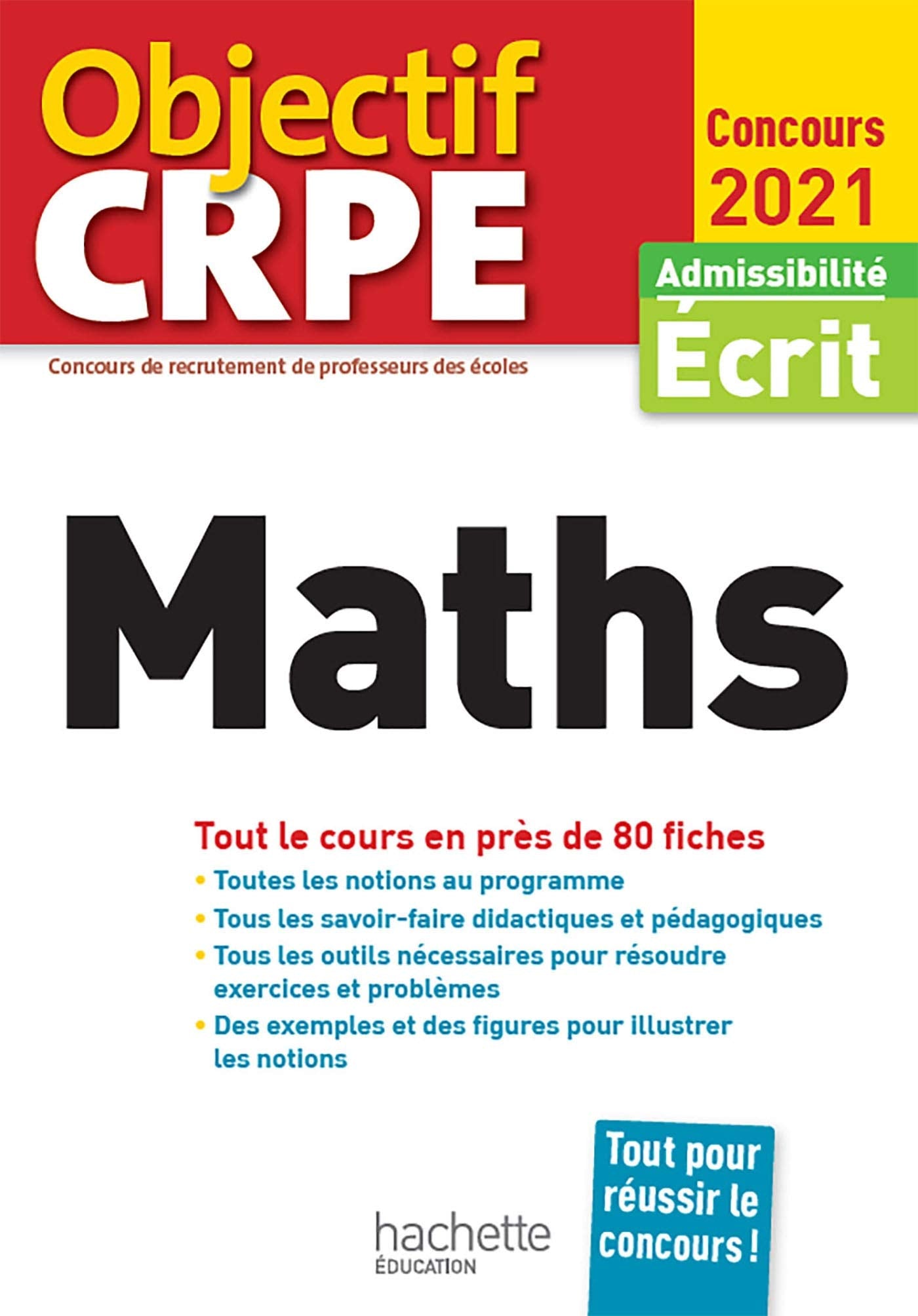 Objectif CRPE en fiches Maths 2021 book